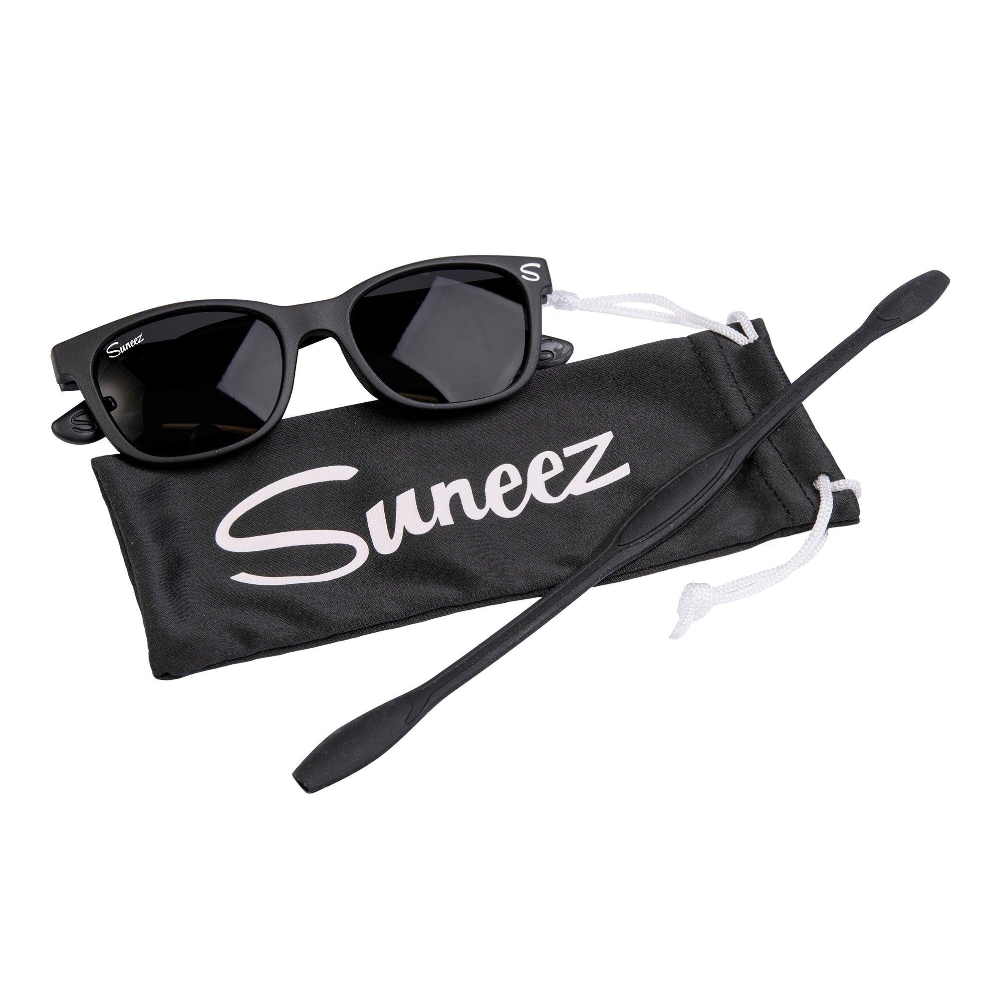 Zwart - Suneez - Polarised Sunglasses Juniors - 2