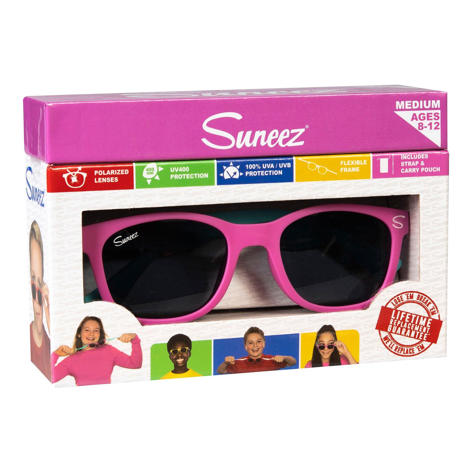 Pink - Suneez - Polarised Sunglasses Juniors - 1