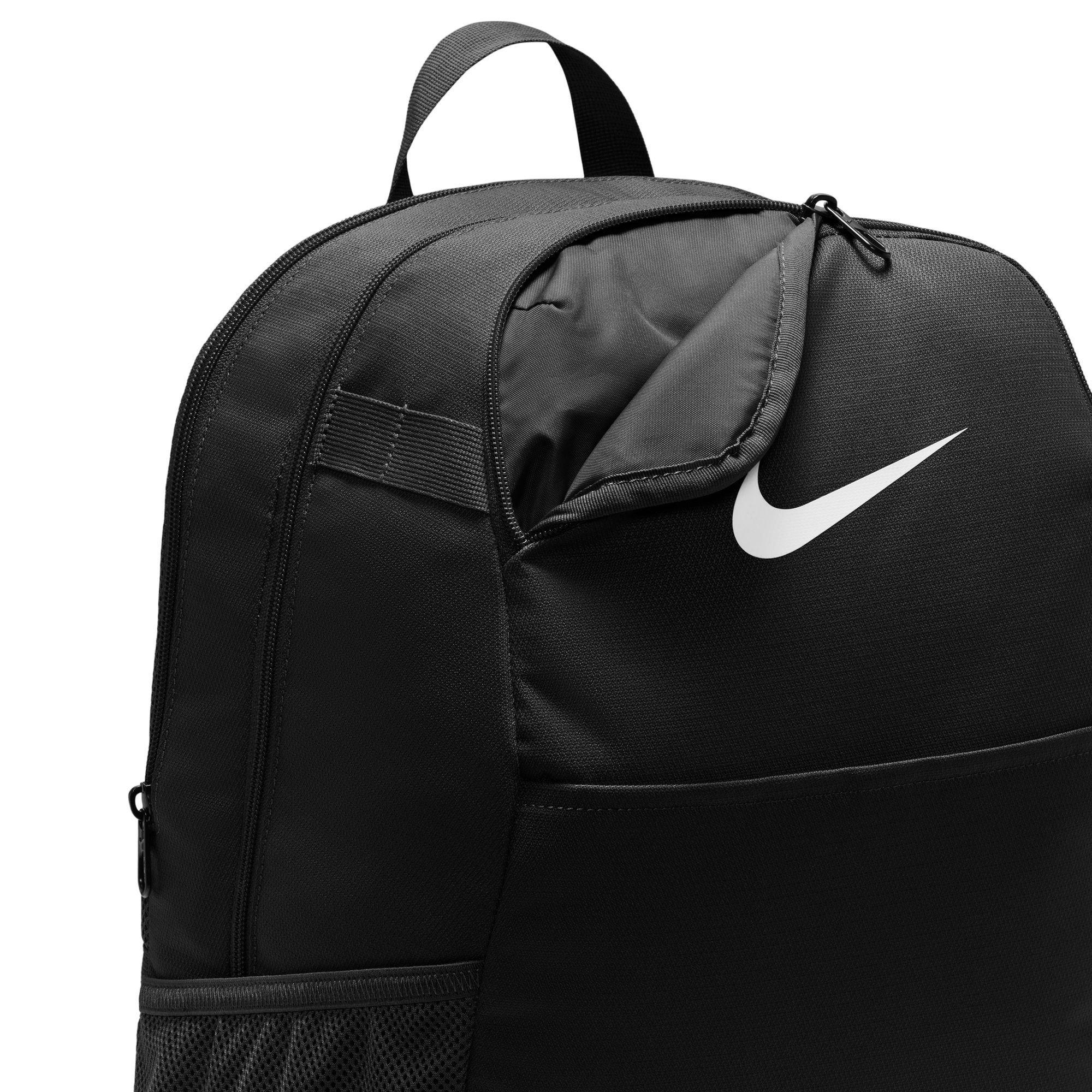 Black/Blk/White - Nike - Brasilia Backpack - 6
