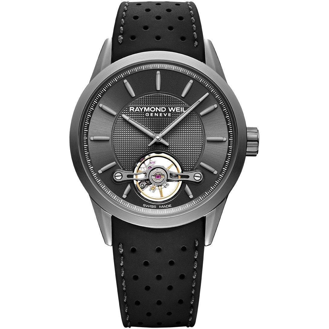 Raymond Weil Men's Freelancer Automatic Stainless Steel Water Resistant Auto Analogue Watch In Grey/black