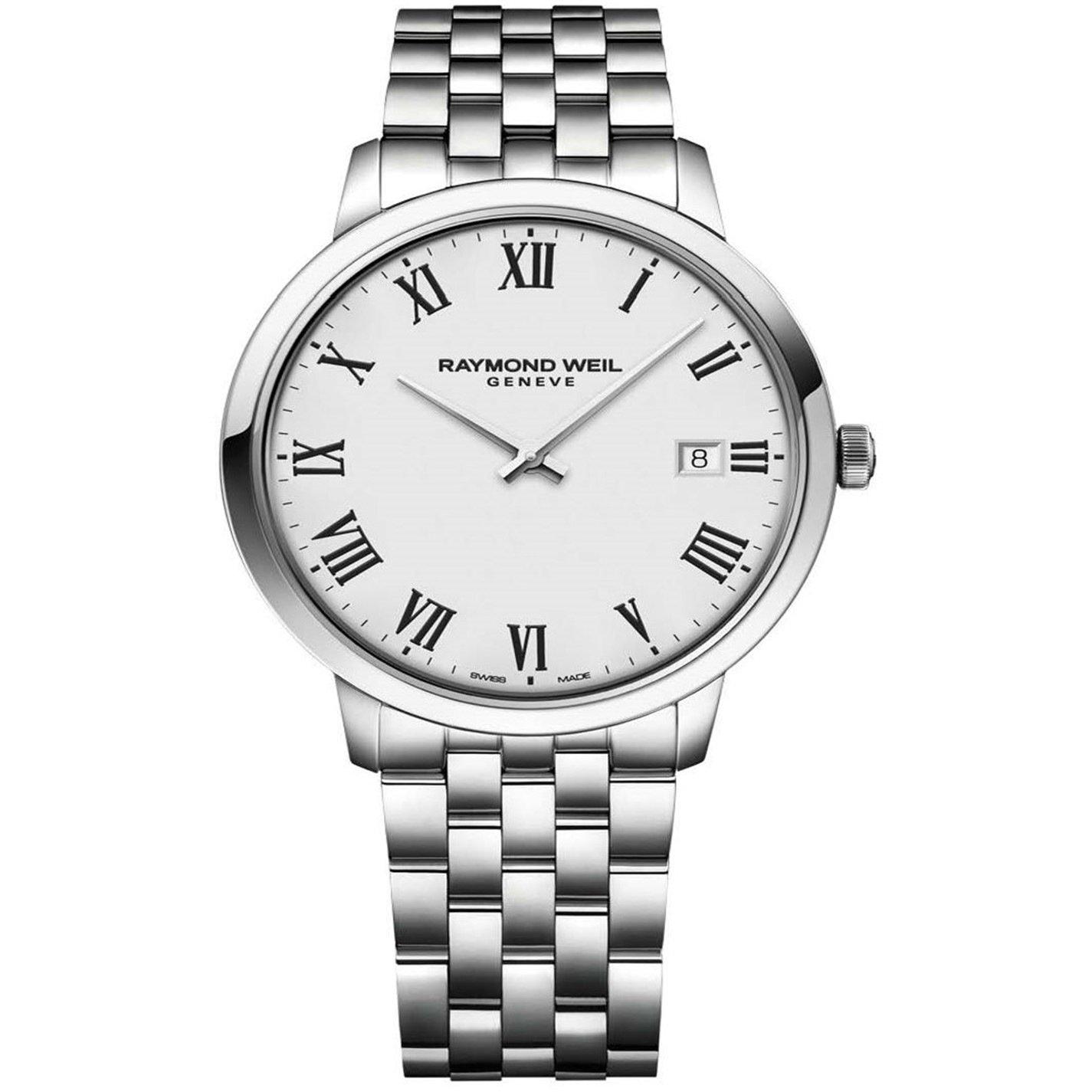 Raymond Weil Men's Toccata Automatic Auto Analogue Watch In White/silver