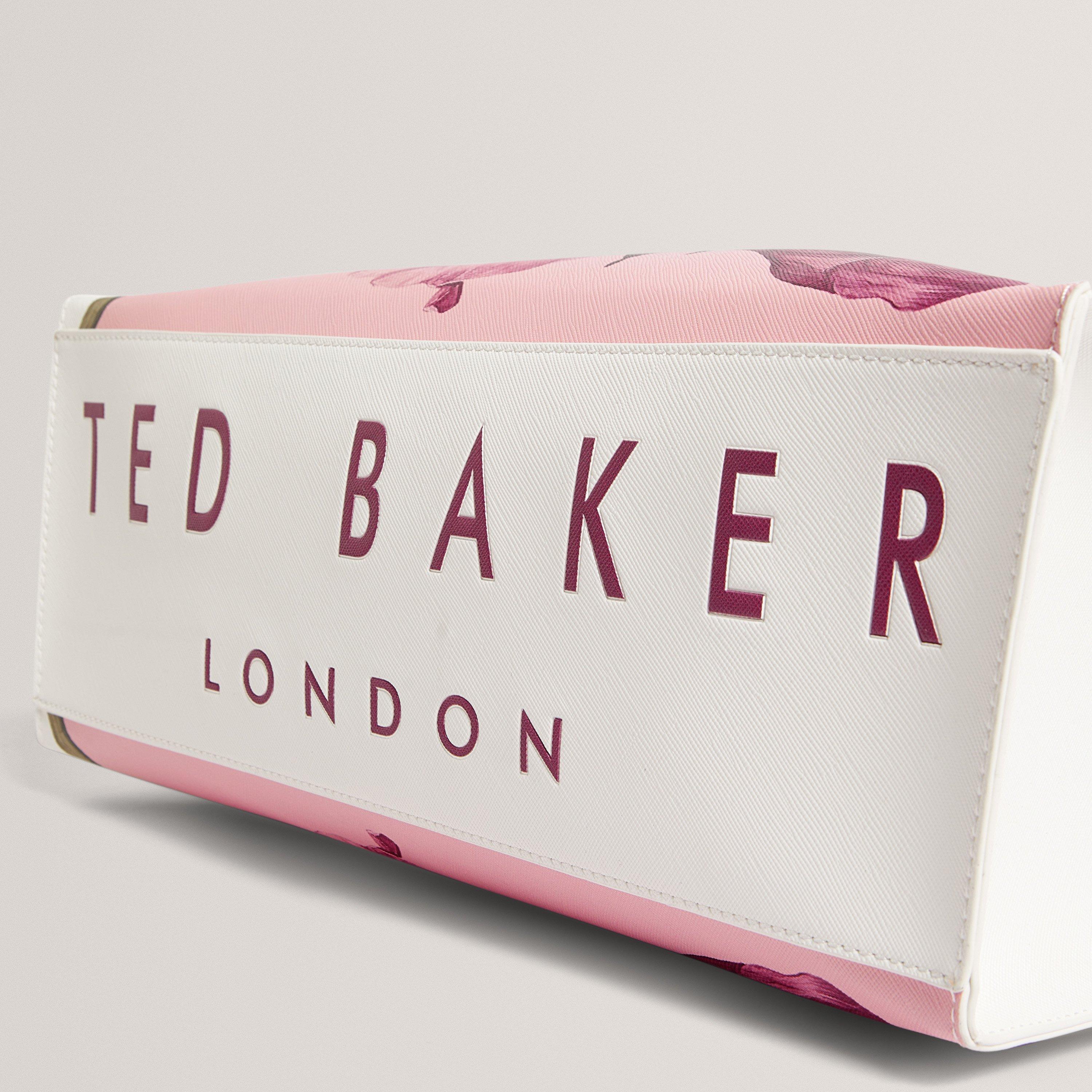 Ivory - Ted Baker - Ted FlorlMed IconBag Ld62 - 3