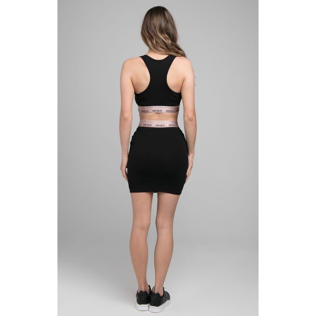 Black - SikSilk - Roseate Bralette - 5