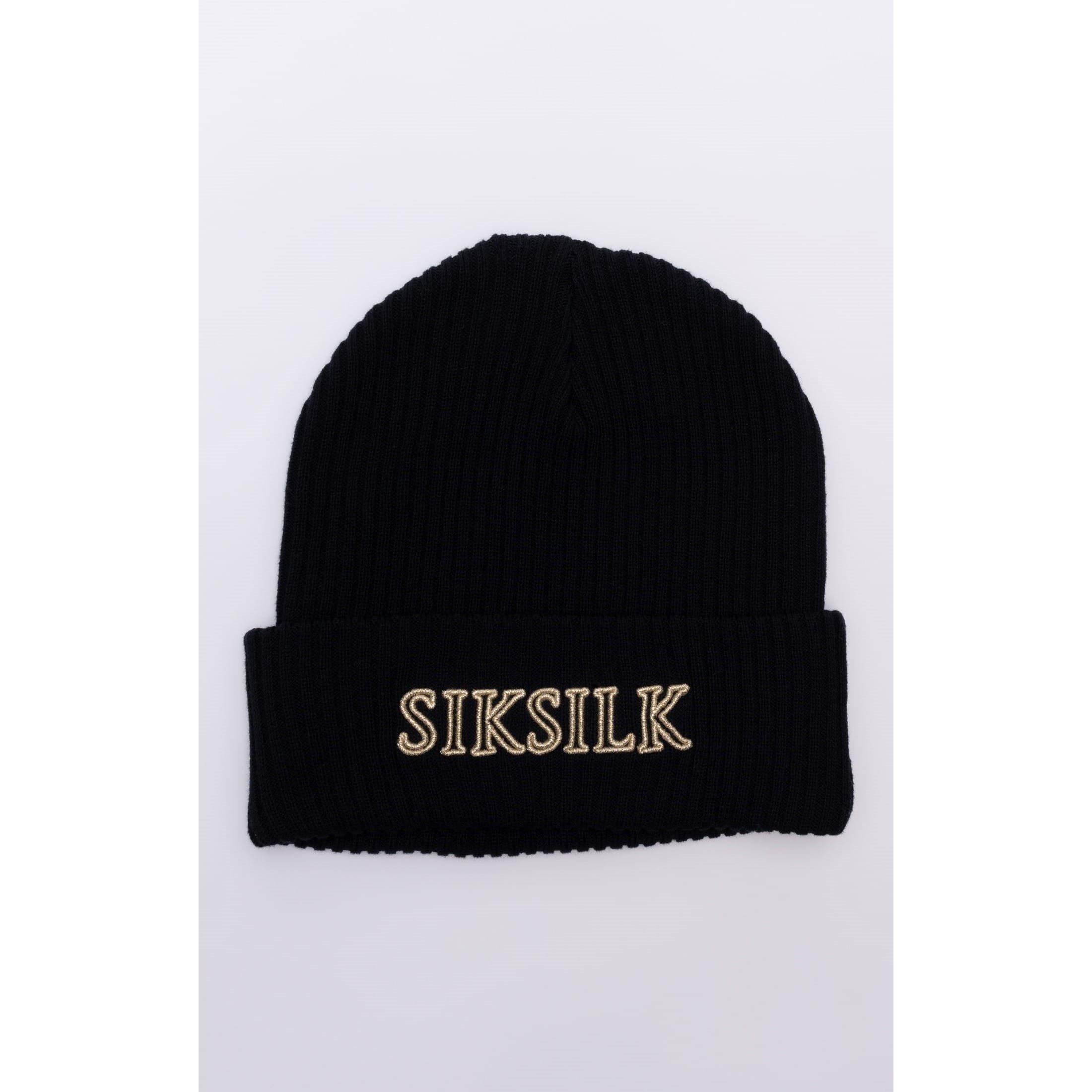 Black - SikSilk - Core Beanie - 1