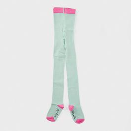 Lilly and Sid Sage Rib Opaque Tights