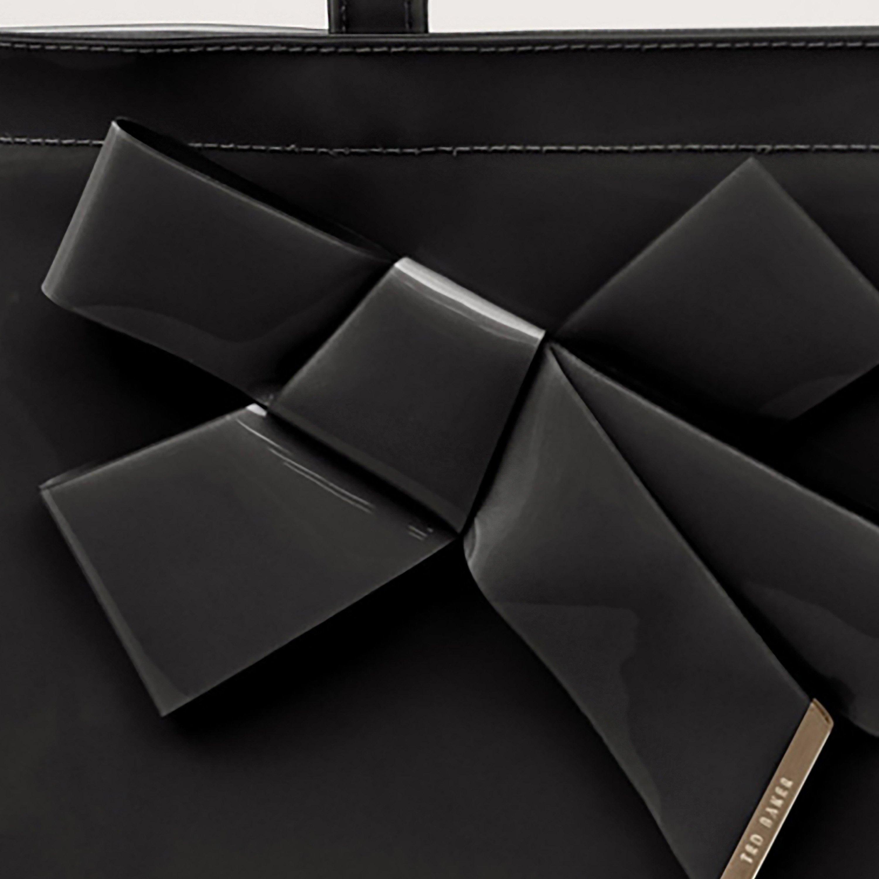 preto - Ted Baker - Ted Baker Knot Bow Large Icon Tote Bag - 3