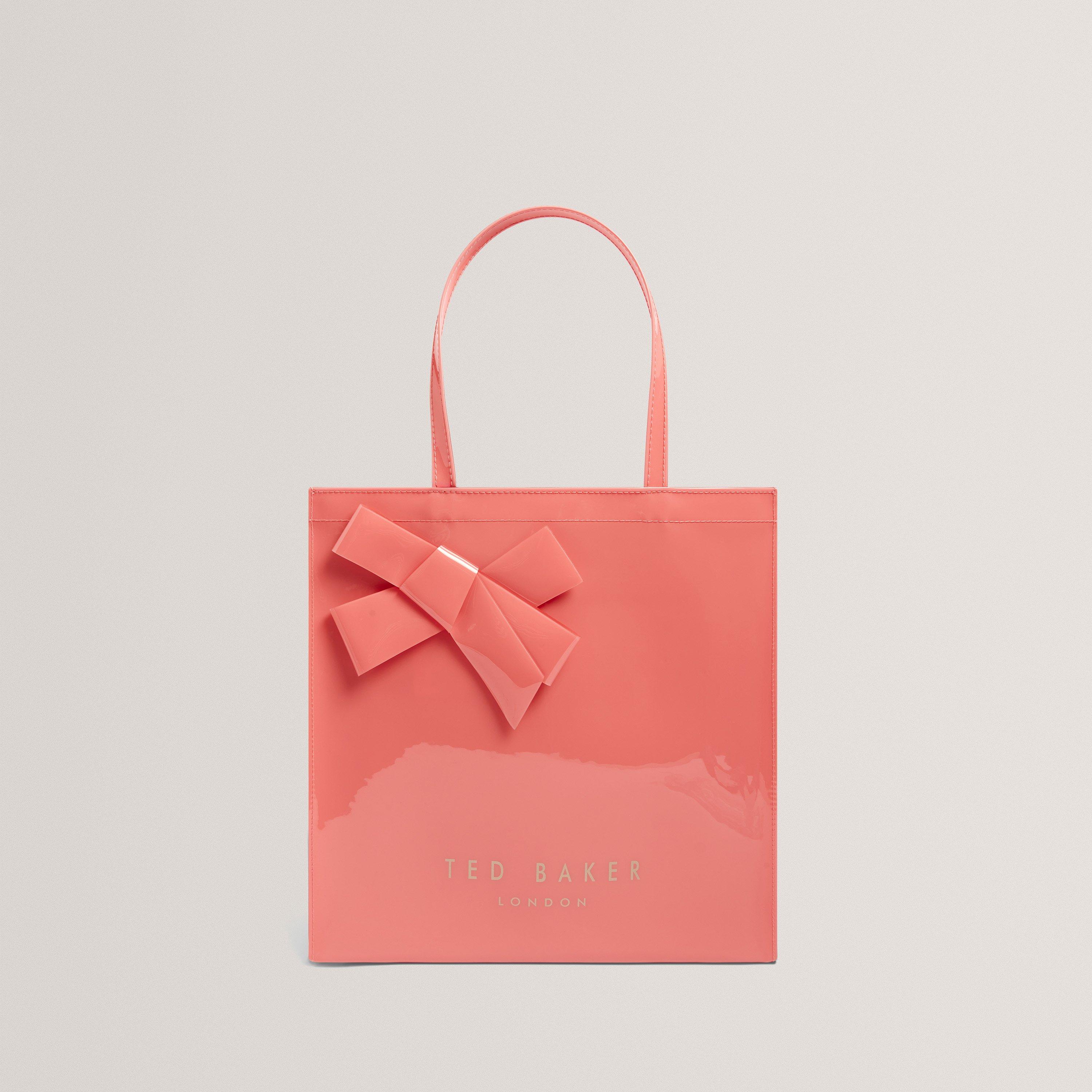 Ted Baker Women's Knot Bow Large Icon Tote Bag - Coral
