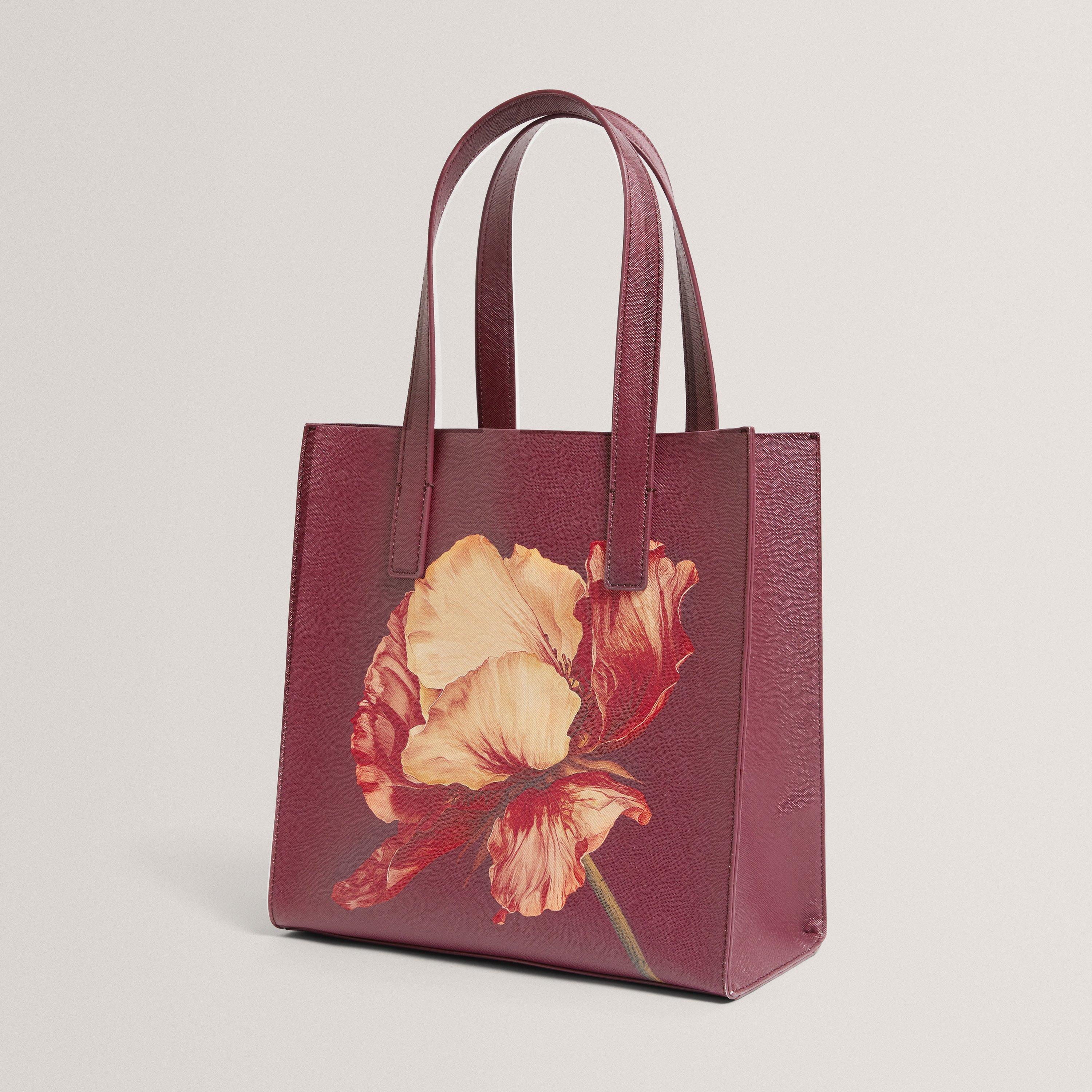 Wine - Ted Baker - Ted FlorlSml IconBag Ld62 - 2