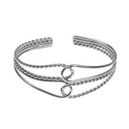 Tianguis Jackson Tianguis Plain and Twist Hoop Cuff Ld99