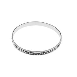 Tianguis Jackson Tianguis Oxidised Circles Bangle Ld99