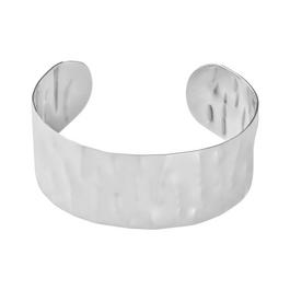Tianguis Jackson Wide Hammered Bangle Ld99