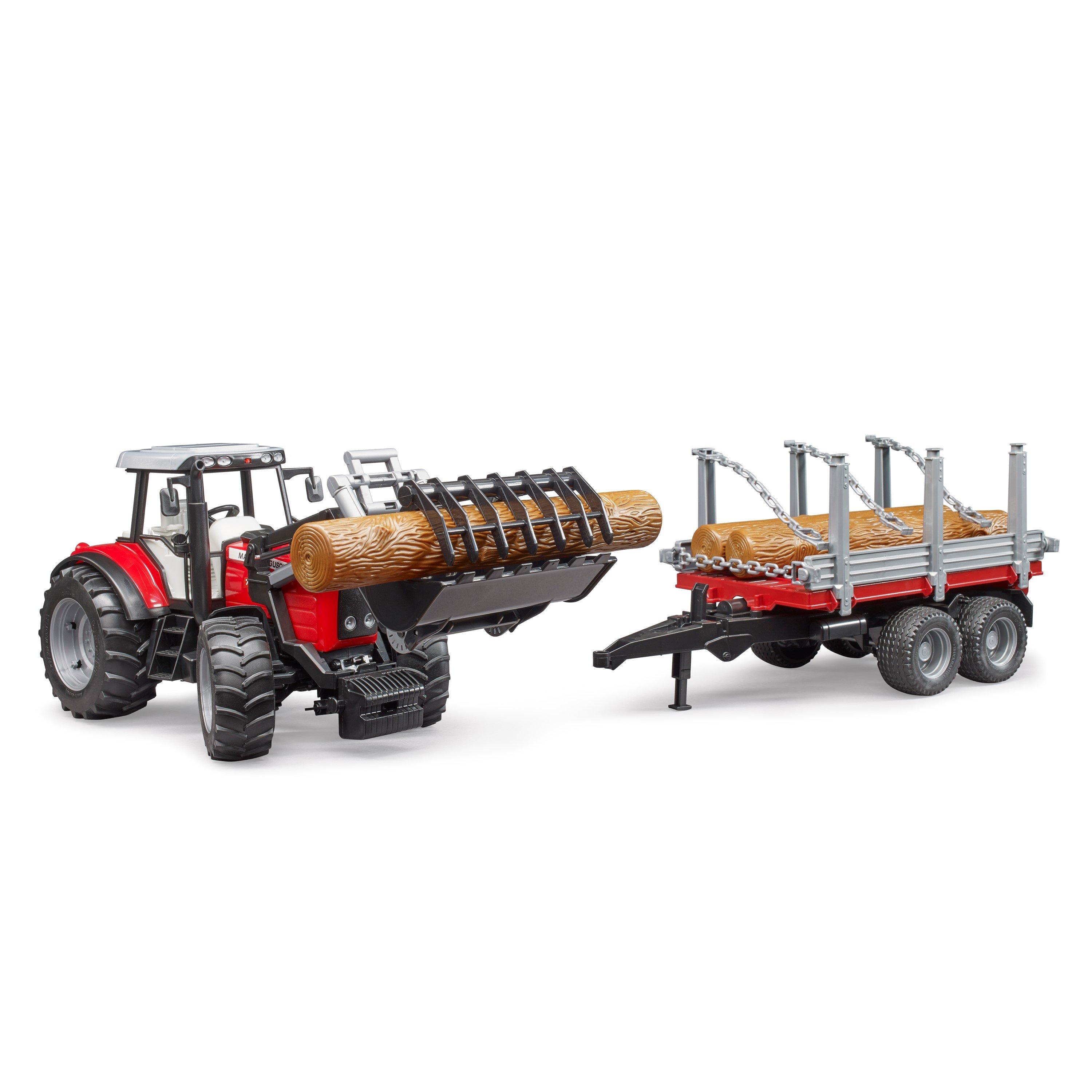 Multi - Bruder - Bruder 1:16 Massey Ferguson 7480 with frontloader - 3