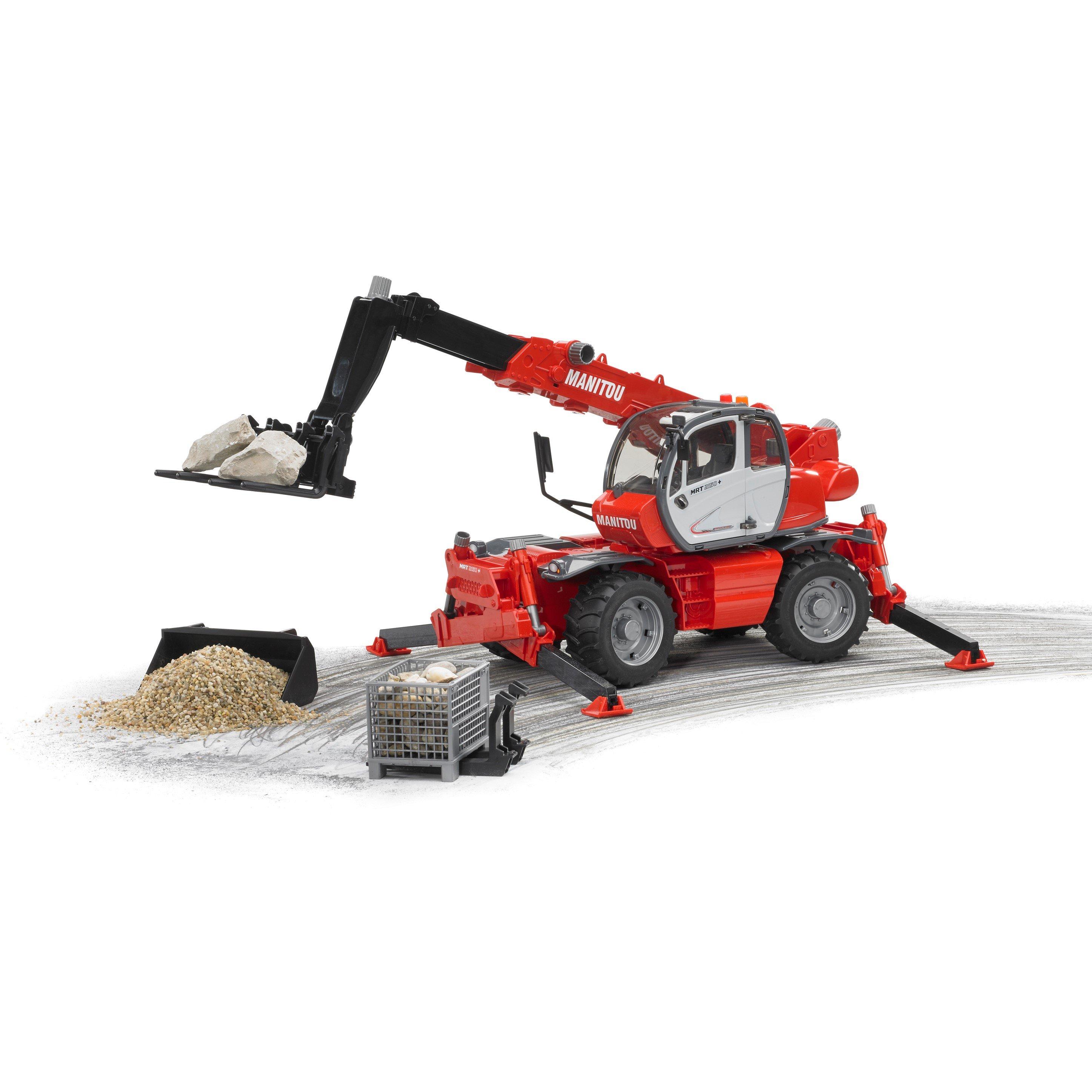 Multi - Bruder - Bruder 1:16 Manitou Telescopic forklift MRT 2150 w - 3