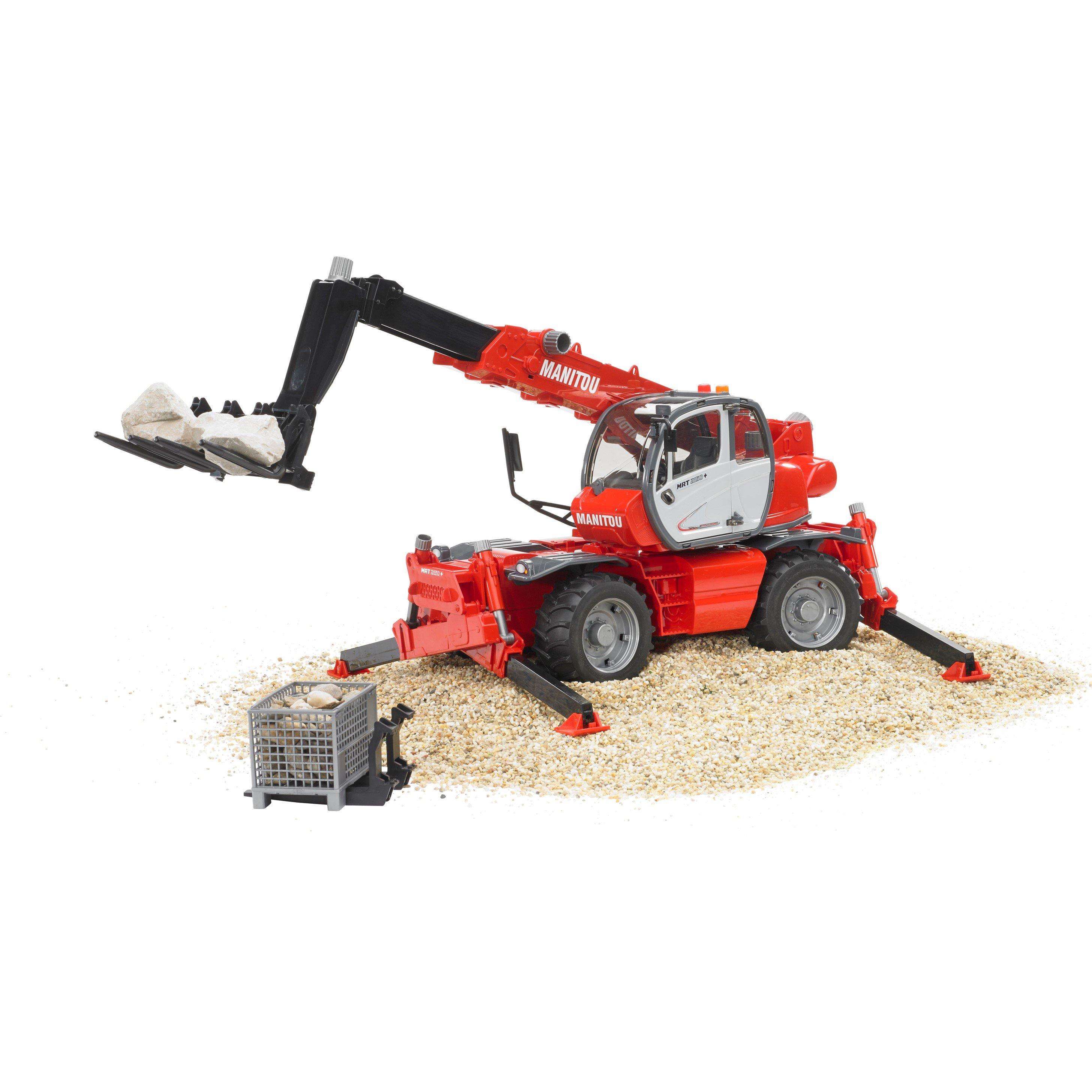 Multi - Bruder - Bruder 1:16 Manitou Telescopic forklift MRT 2150 w - 4