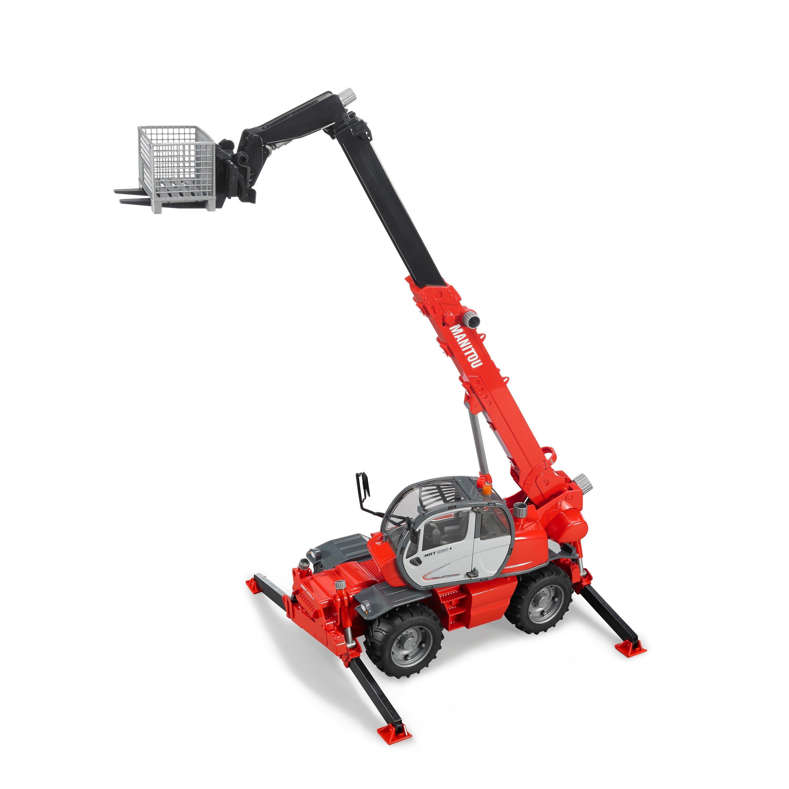 Multi - Bruder - Bruder 1:16 Manitou Telescopic forklift MRT 2150 w - 6