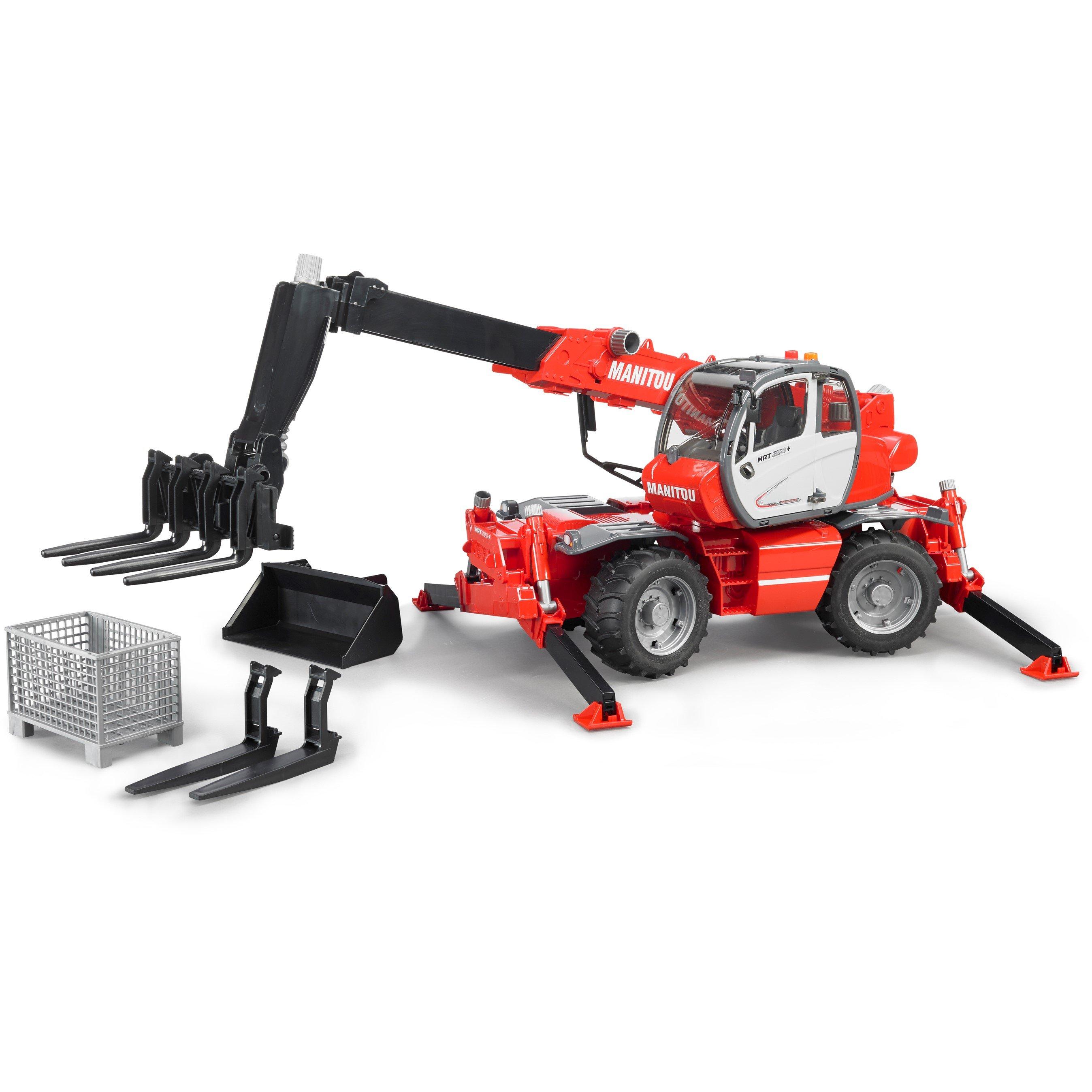 Multi - Bruder - Bruder 1:16 Manitou Telescopic forklift MRT 2150 w - 8