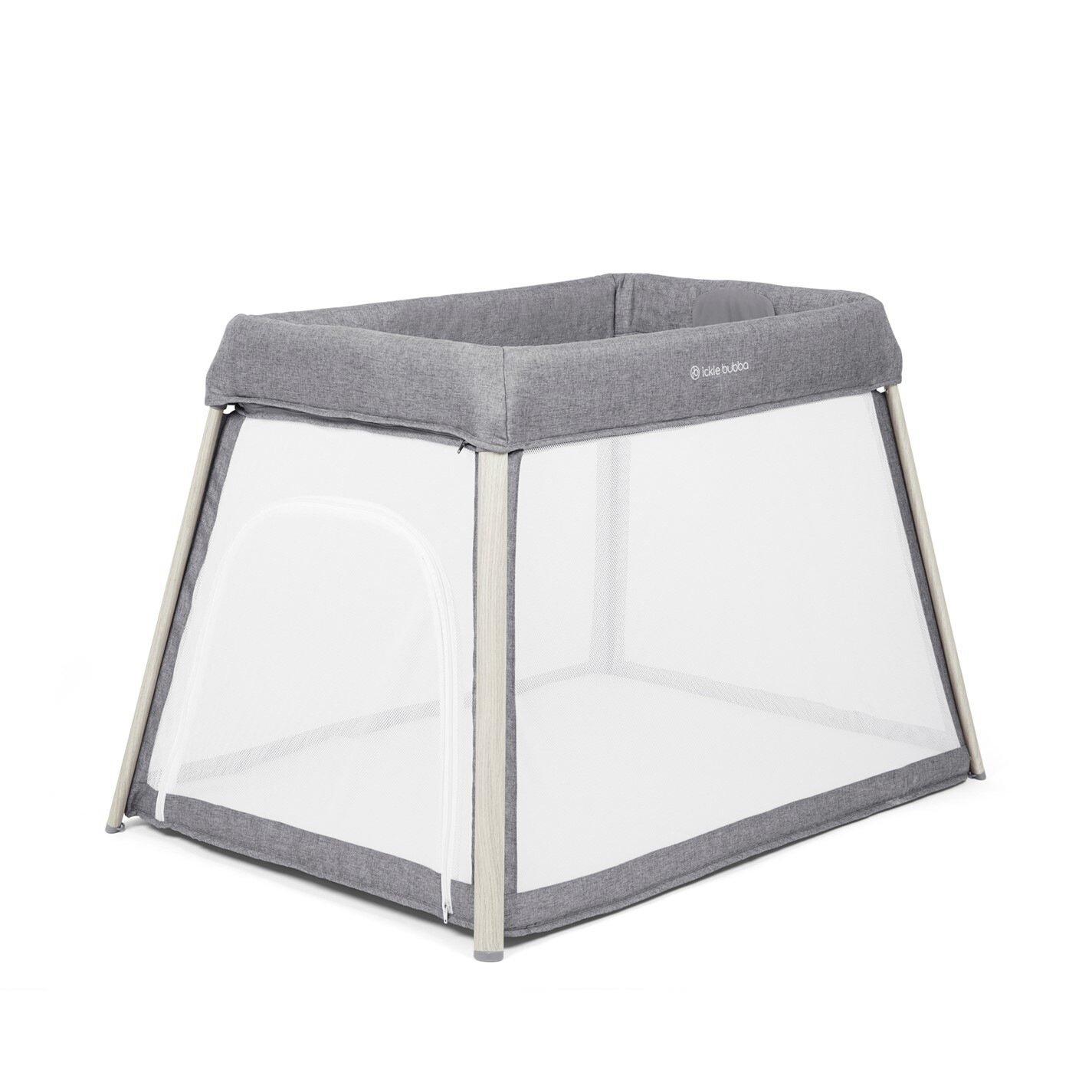 Ickle Bubba  Newborn Scout 2 In 1 Travel Cot And Playpen - Ash Grey - one