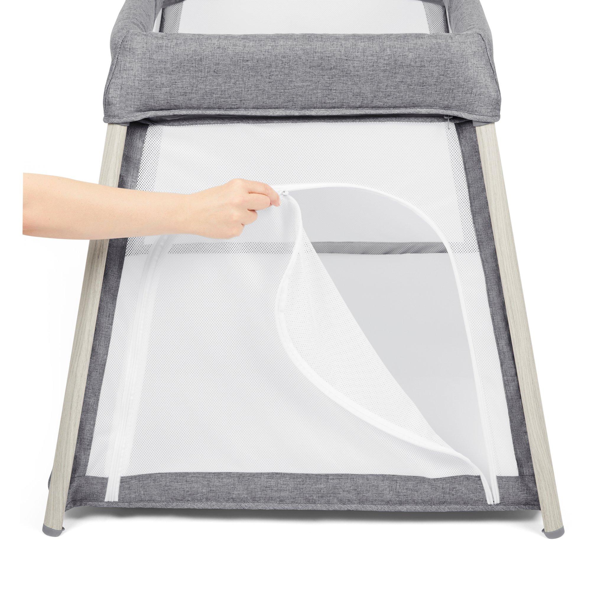Ash Grey - Ickle Bubba - Scout 2 in 1 Travel Cot and Playpen - 4
