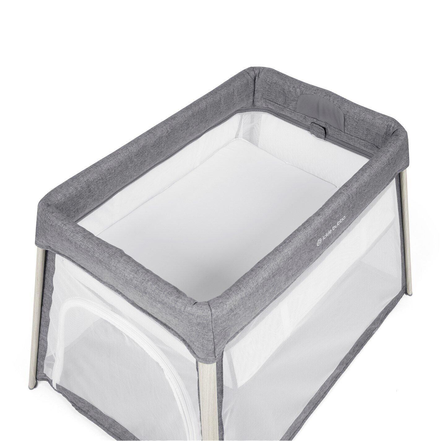 Ash Grey - Ickle Bubba - Scout 3 in 1 Travel Crib Cot and Playpen - 4