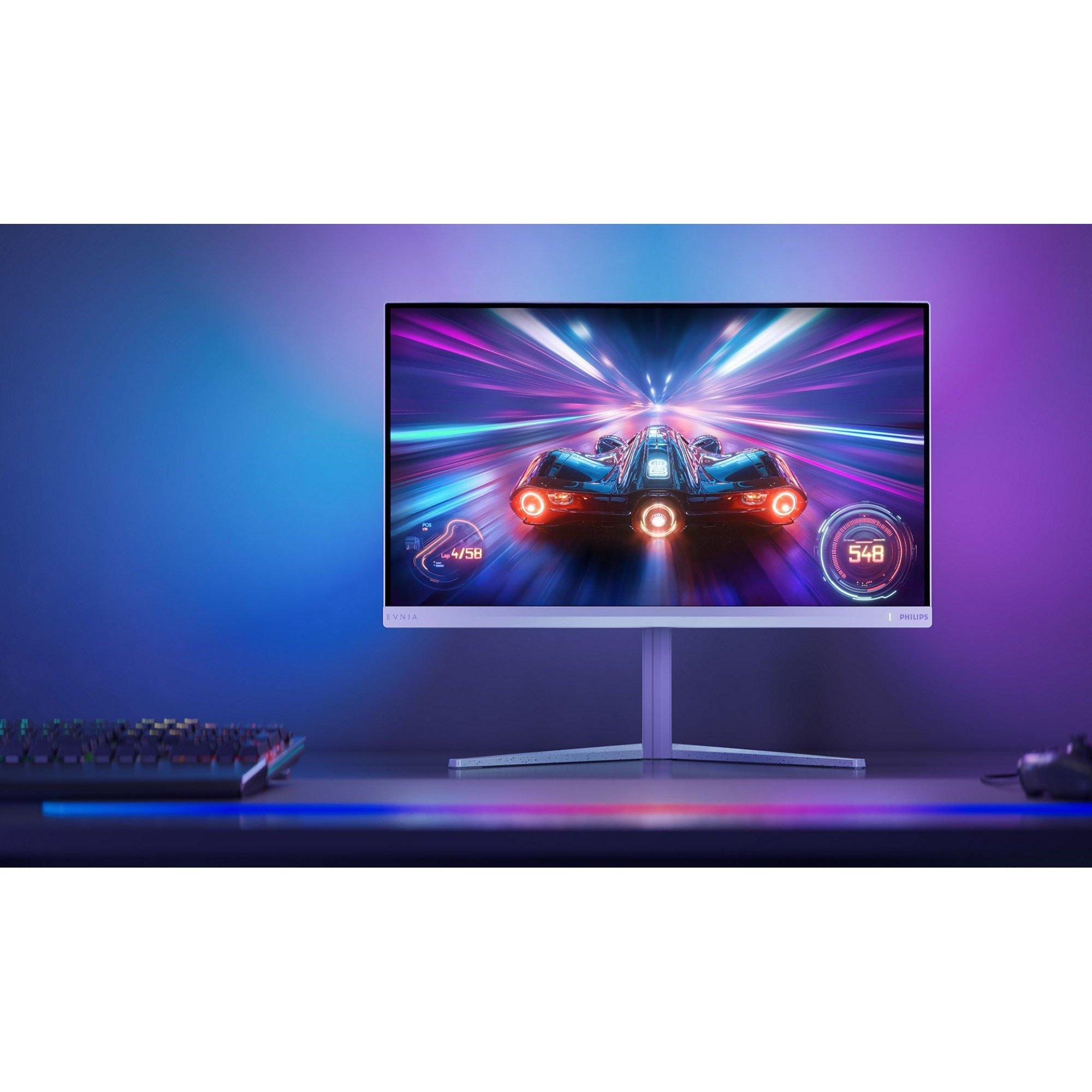 Black - Philips - Philips Evnia 27M2C6501L 27 Inch QD-OLED QHD 240Hz HDMI 2.1 Gaming monitor - 8