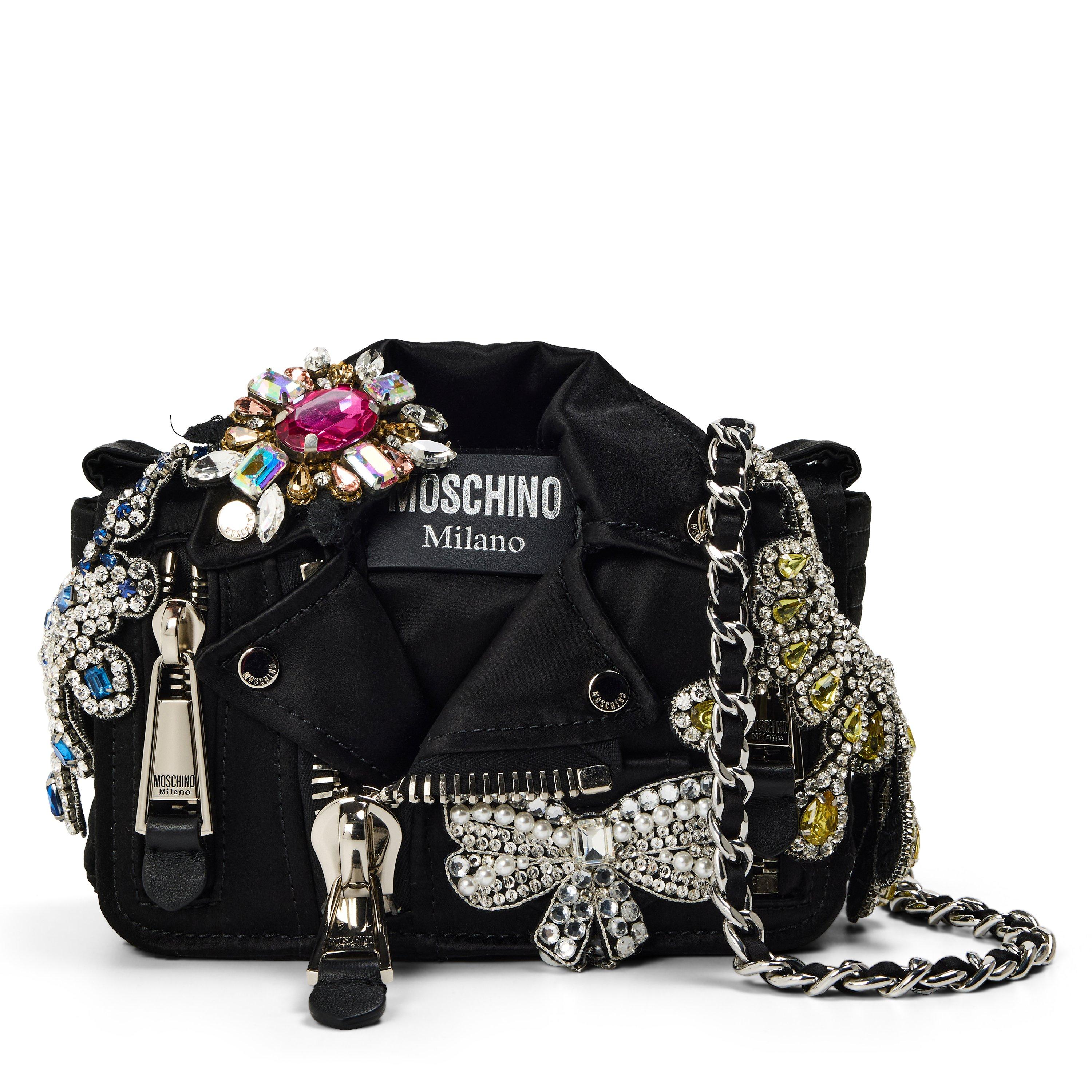 Black - Moschino - Women's Crossbody Bag - 1