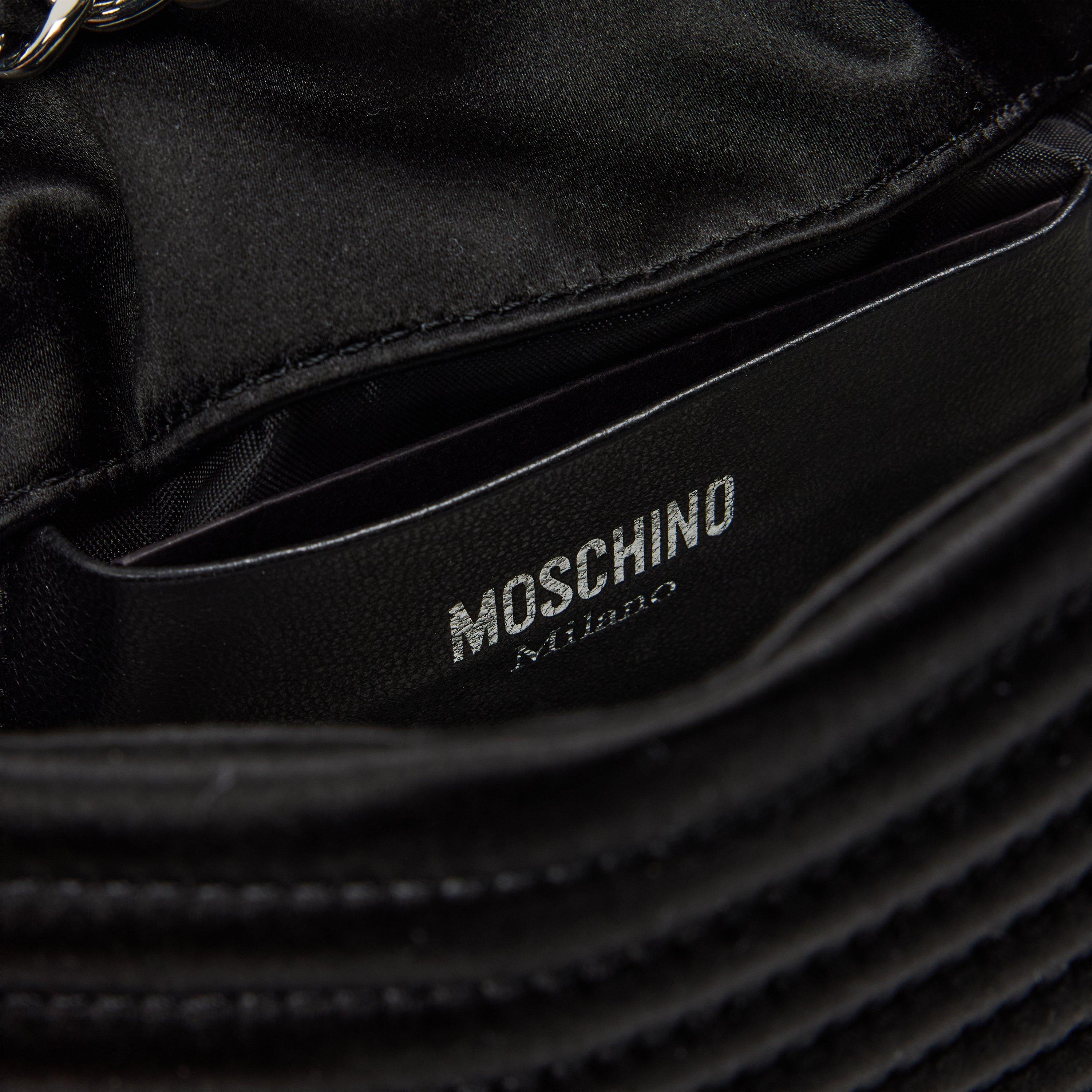Black - Moschino - Moschino Bow Bag Ld99 - 4