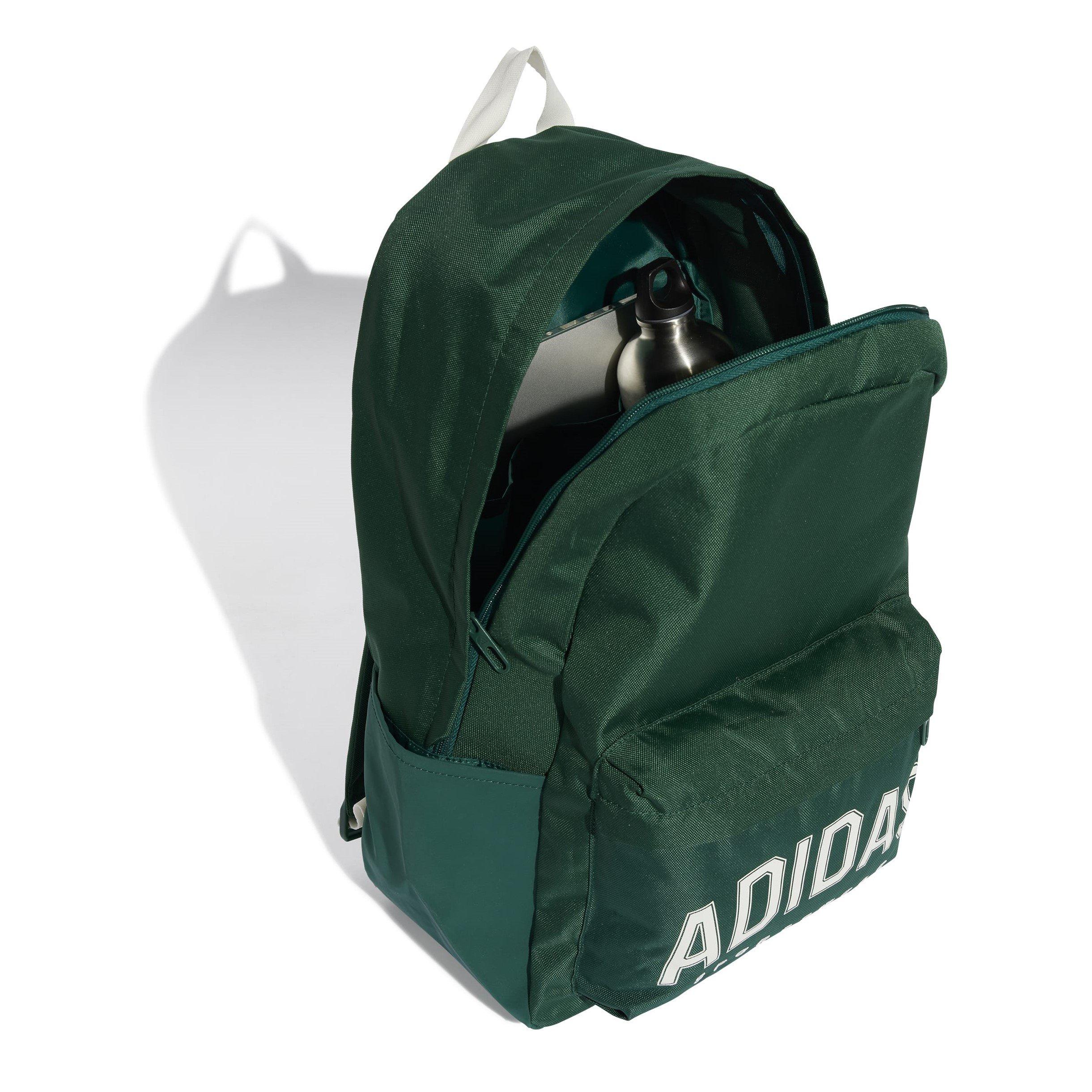 Green/Off White - adidas - Adults Backpack - 4