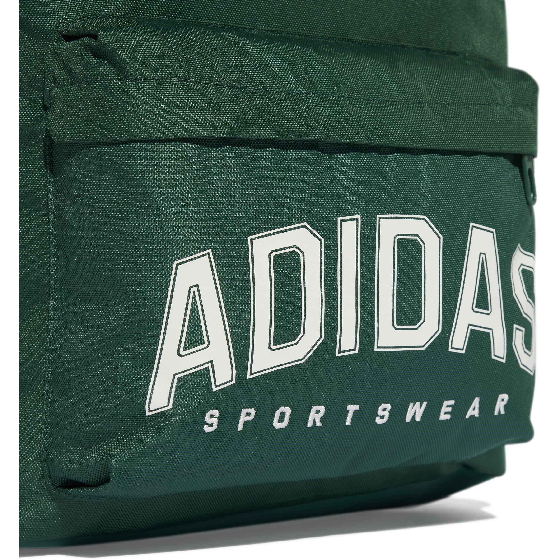 Green/Off White - adidas - Adults Backpack - 5