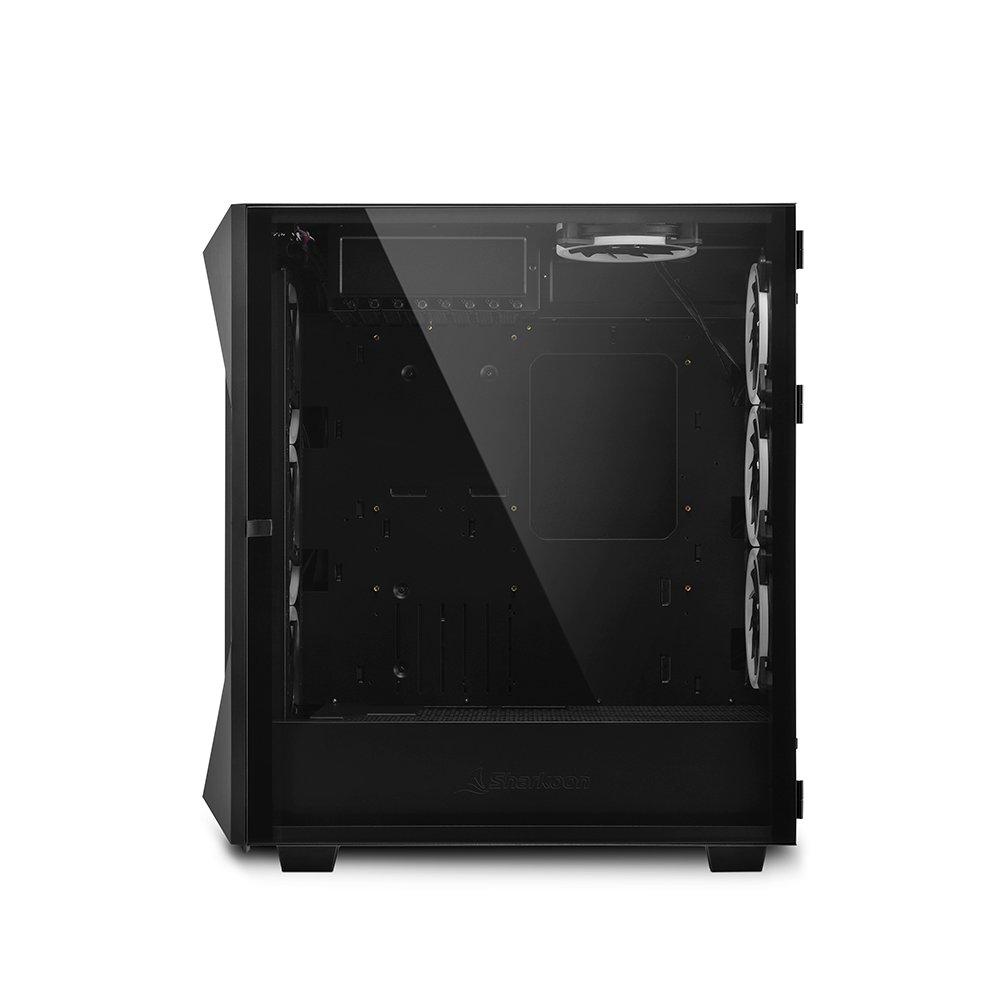 Black - Sharkoon - REV300 Black ATX Case - 4