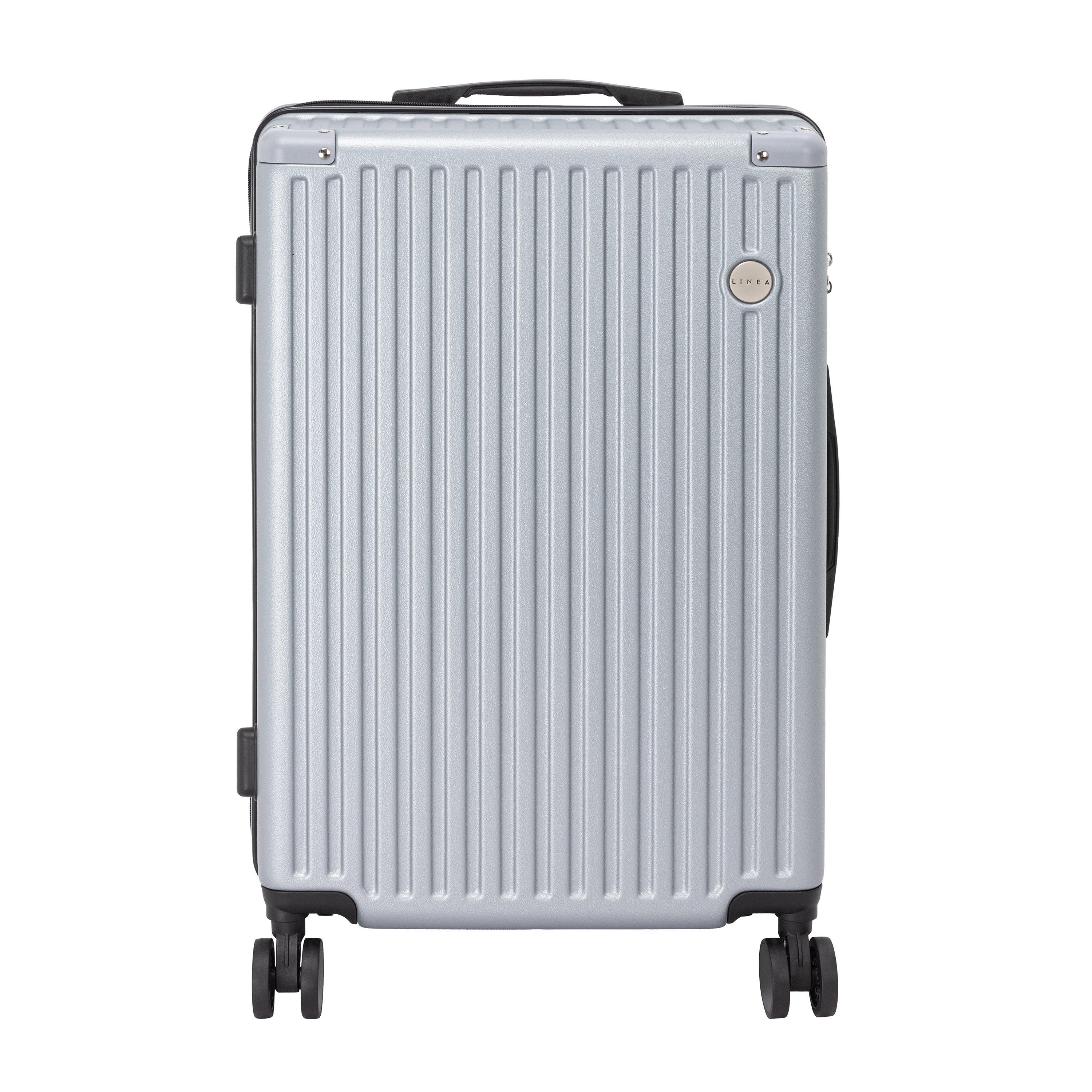 Silver - Linea - Metal Suitcase - 1