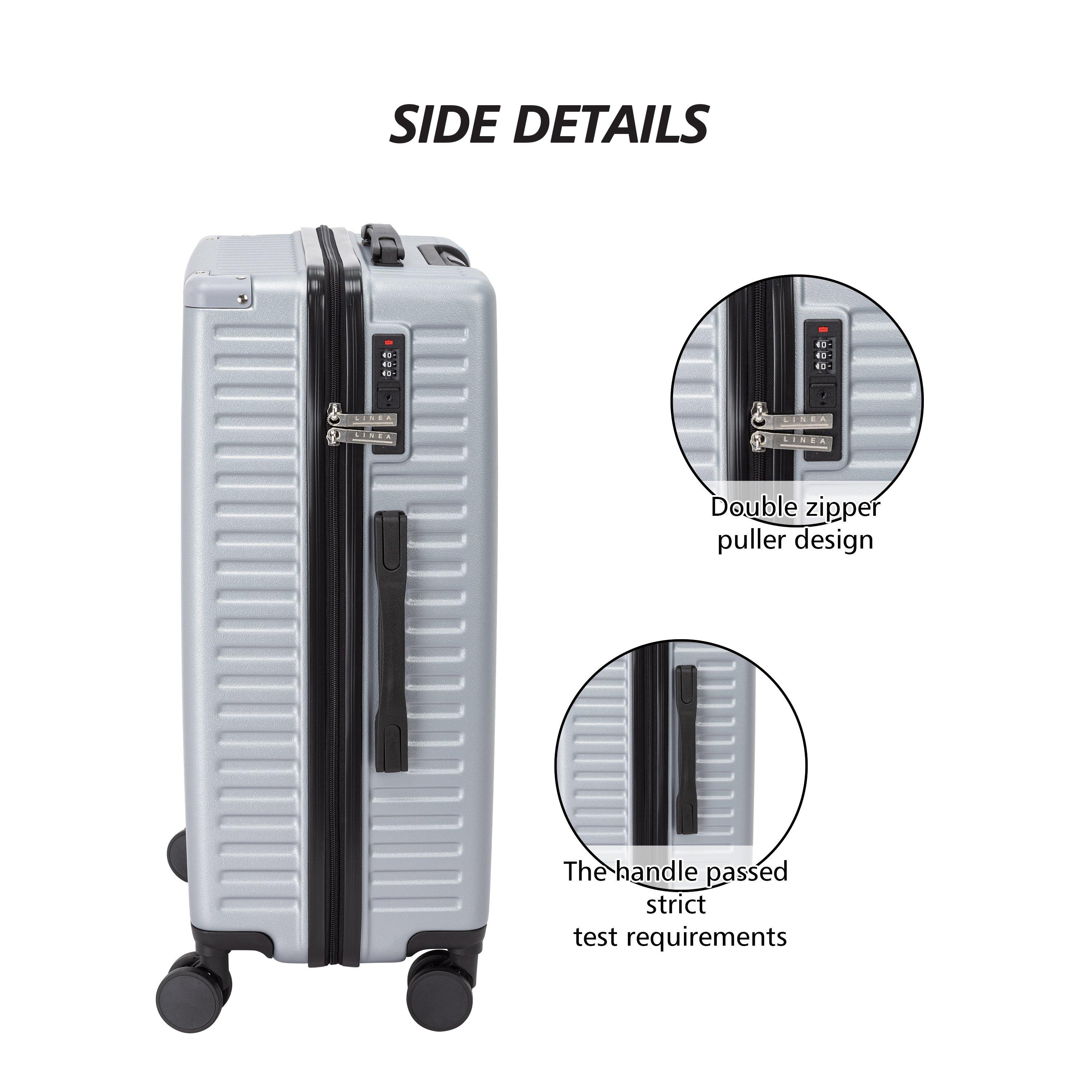 Silver - Linea - Metal Suitcase - 3