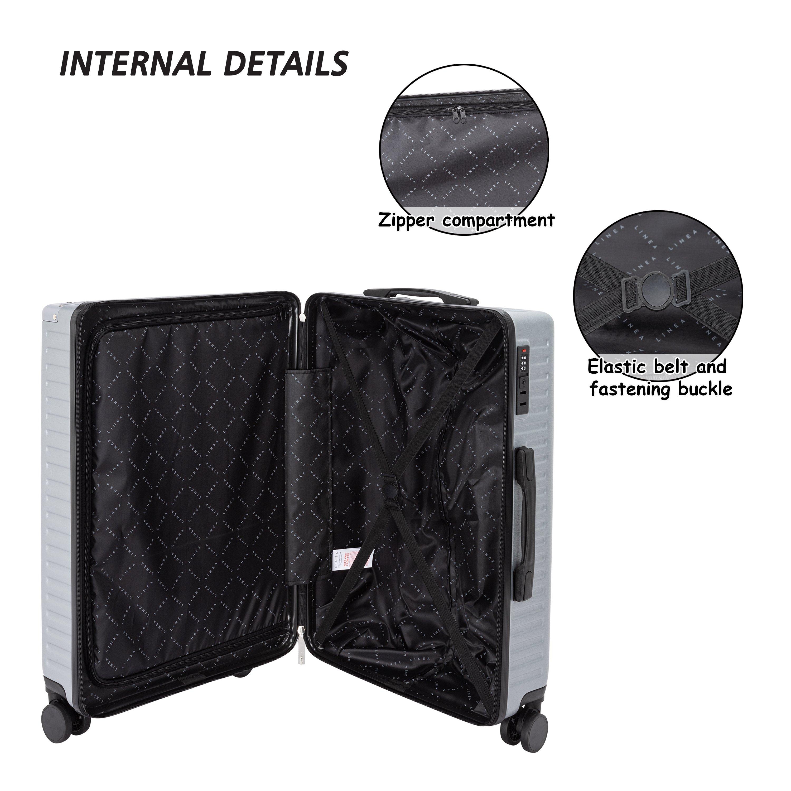 Silver - Linea - Metal Suitcase - 5