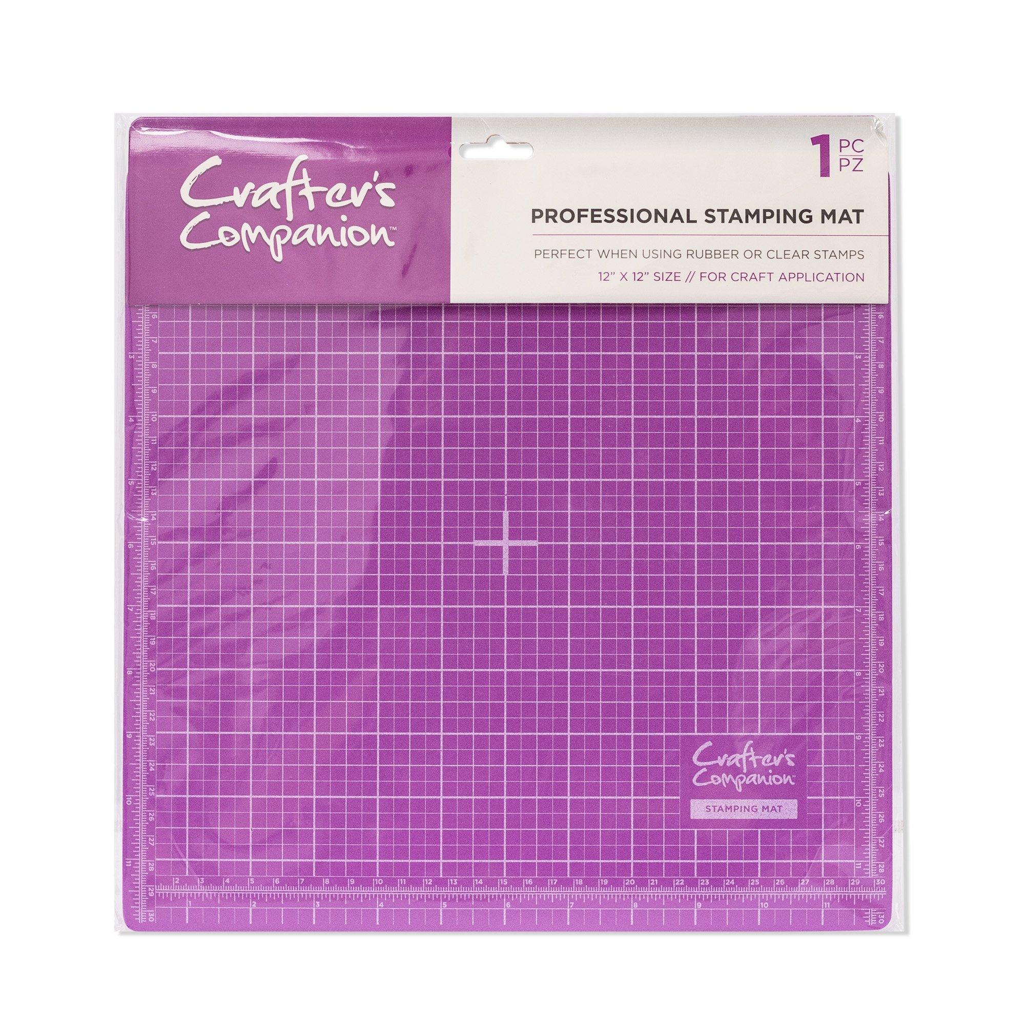 Purple - Crafters Companion - Professional Stamping Mat - 1