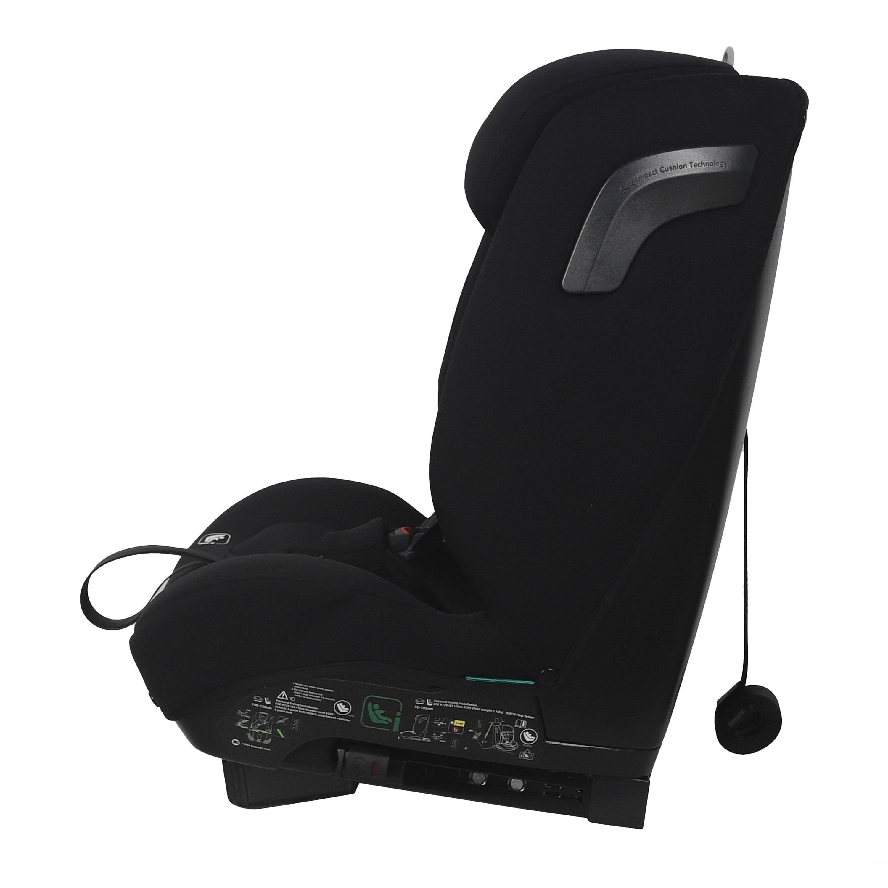 Black - Babymore - Hazel Car Seat i-Size 76-150cm Black - 3