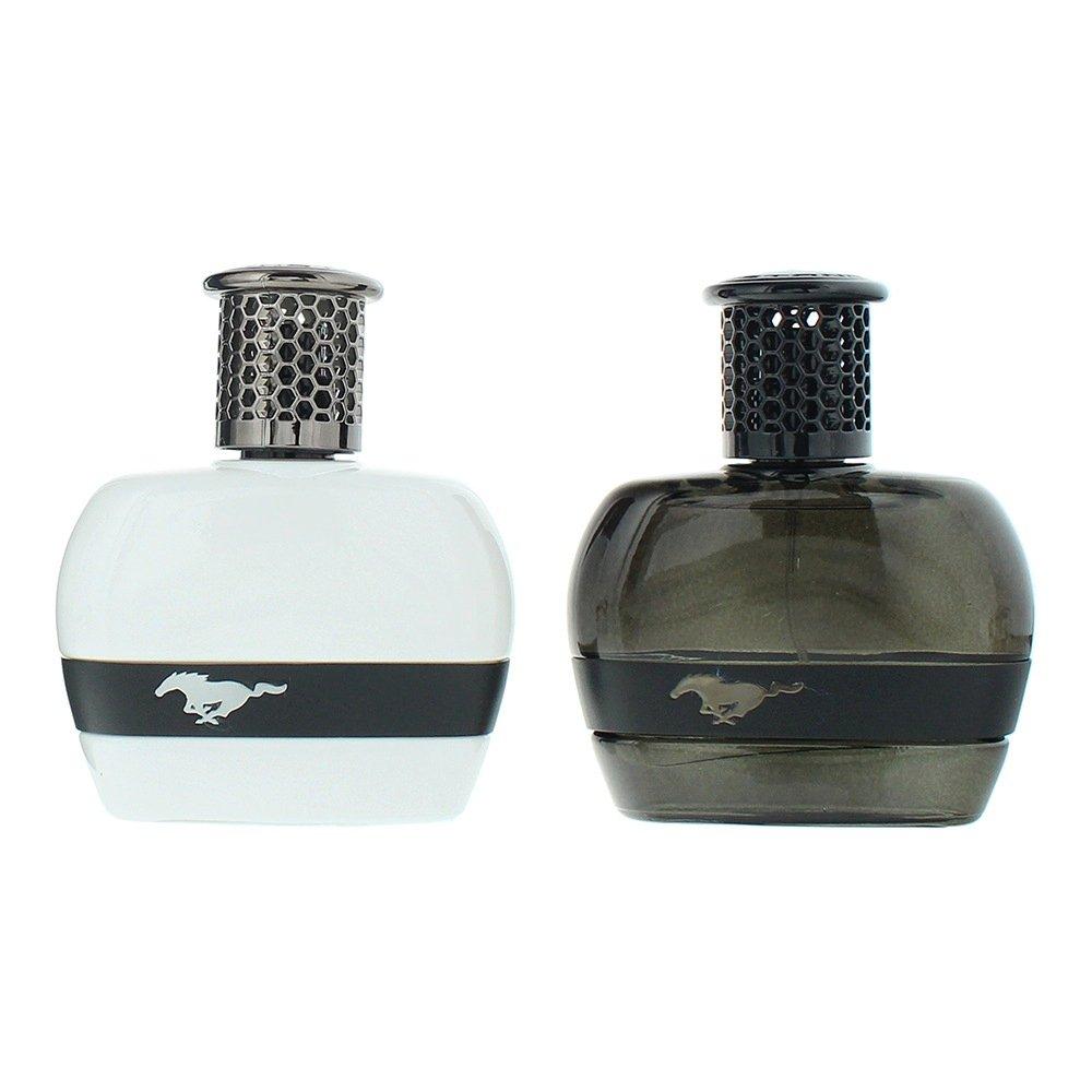 None - Mustang - Mustang Black & White 2 Piece Gift Set - 2