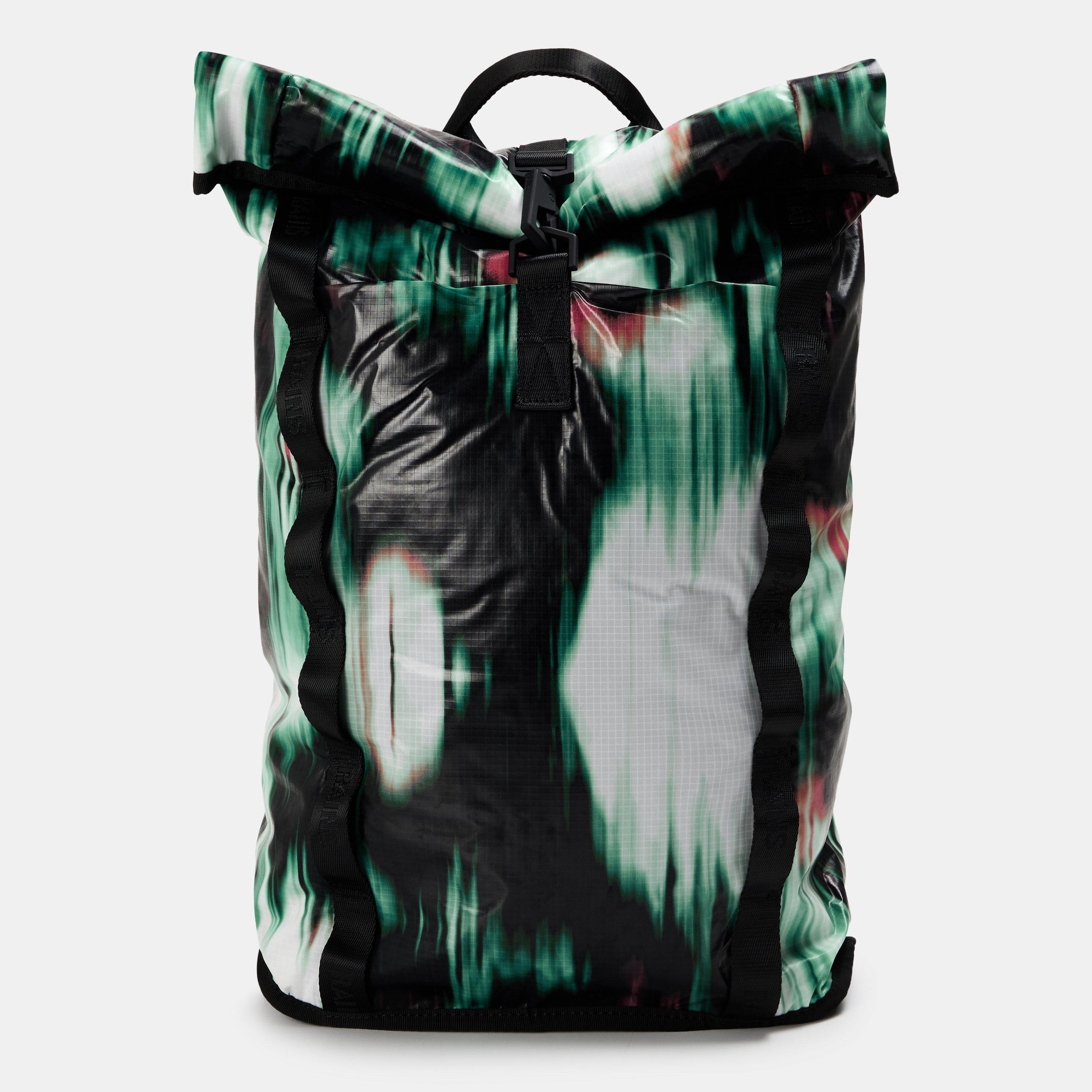 Rains Sibu Rolltop Rucksack - Black 01