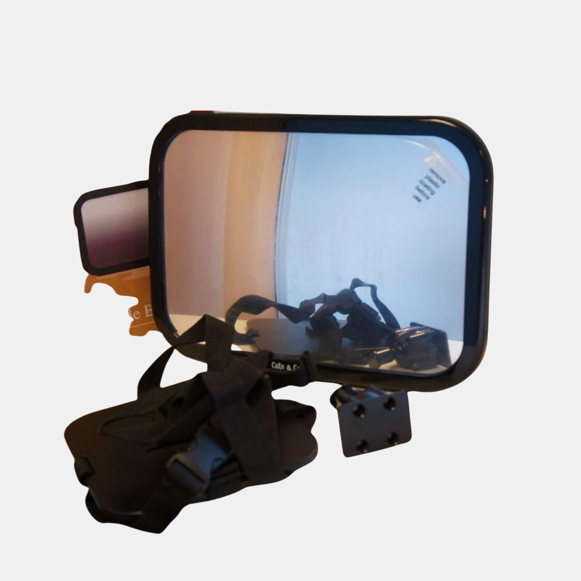 Black - Cute and Co - & Co Detachable Baby View Backseat Car Mirror - 2