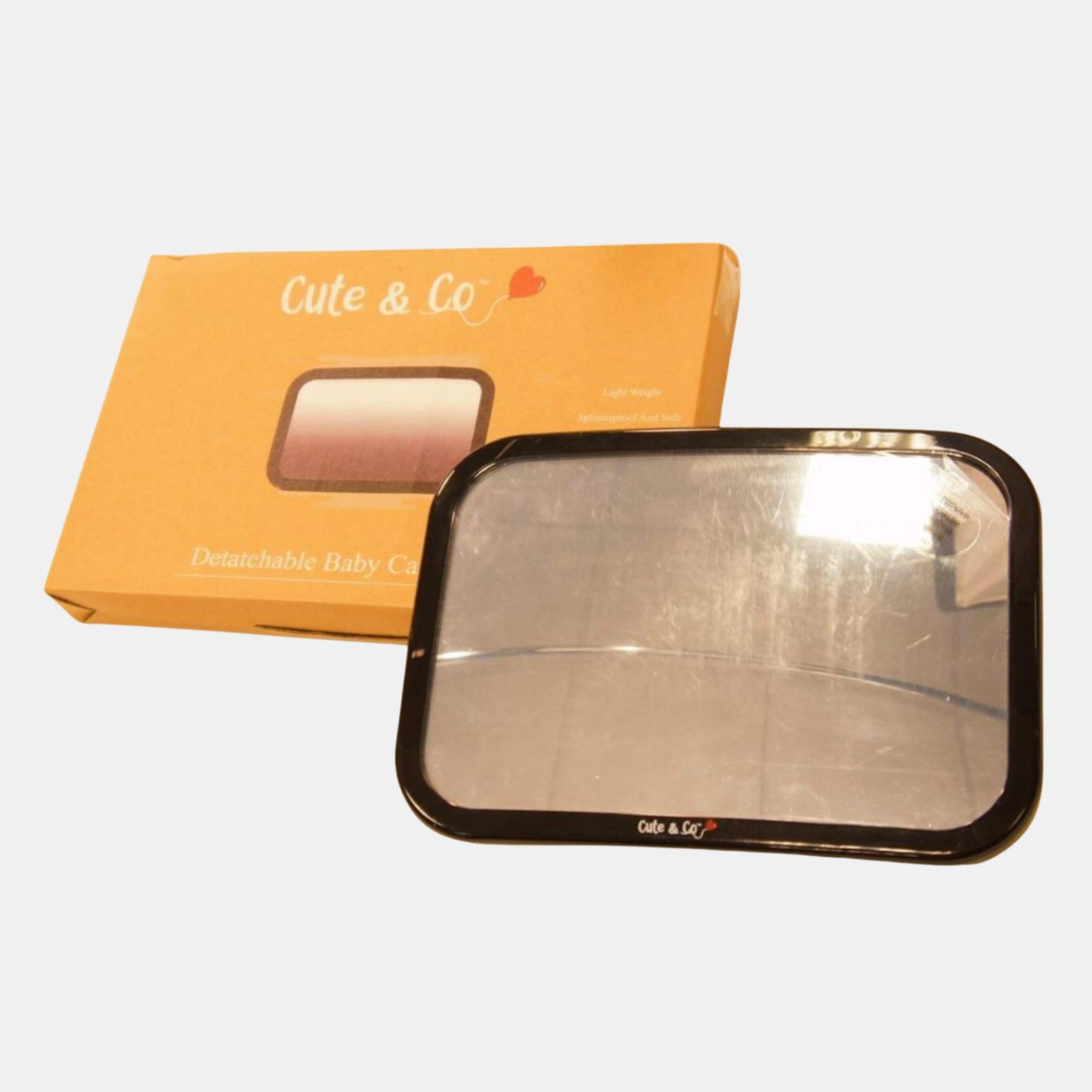 Black - Cute and Co - & Co Detachable Baby View Backseat Car Mirror - 5