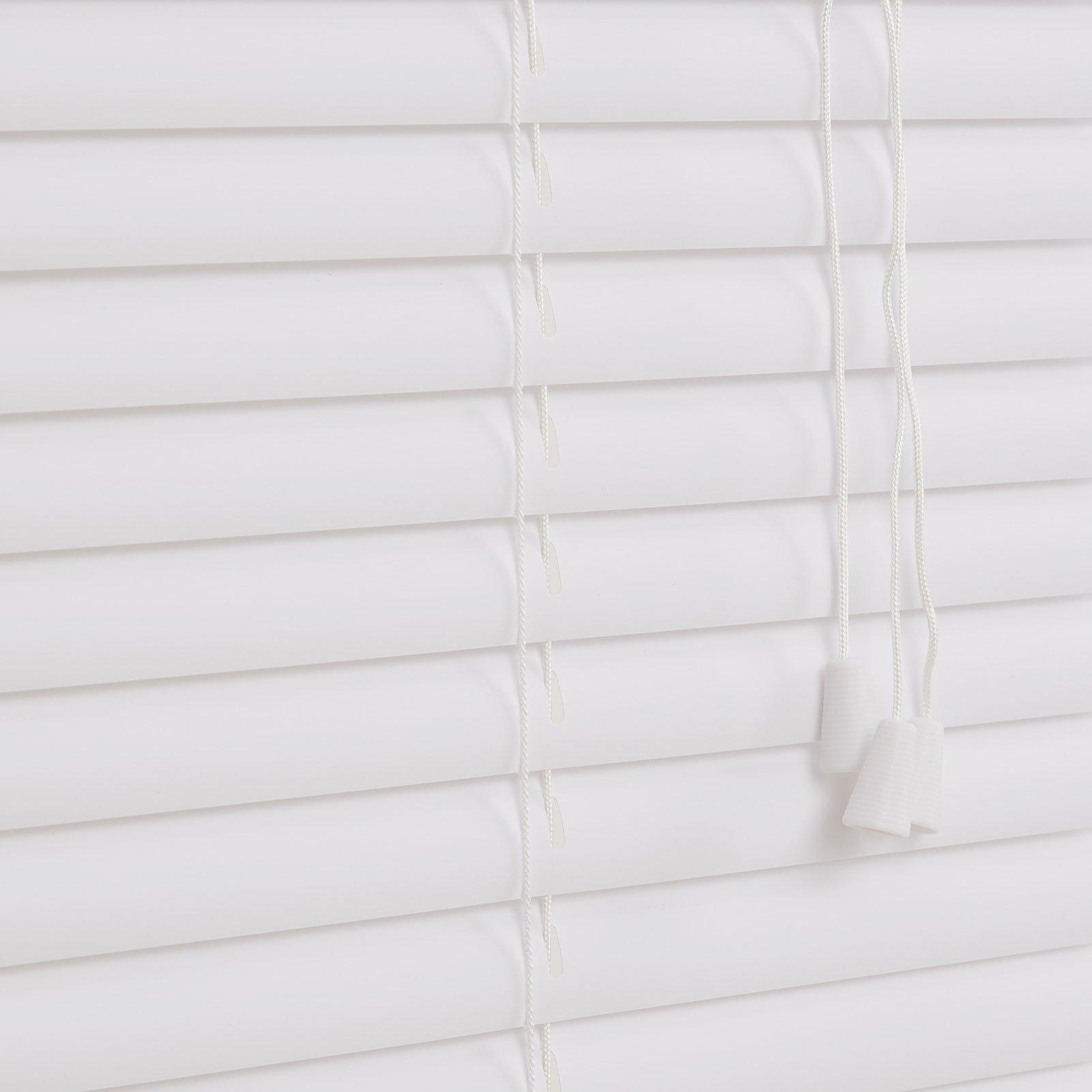 White - LIFE IDEAS - 2pcs PVC Venetian Blinds - 6
