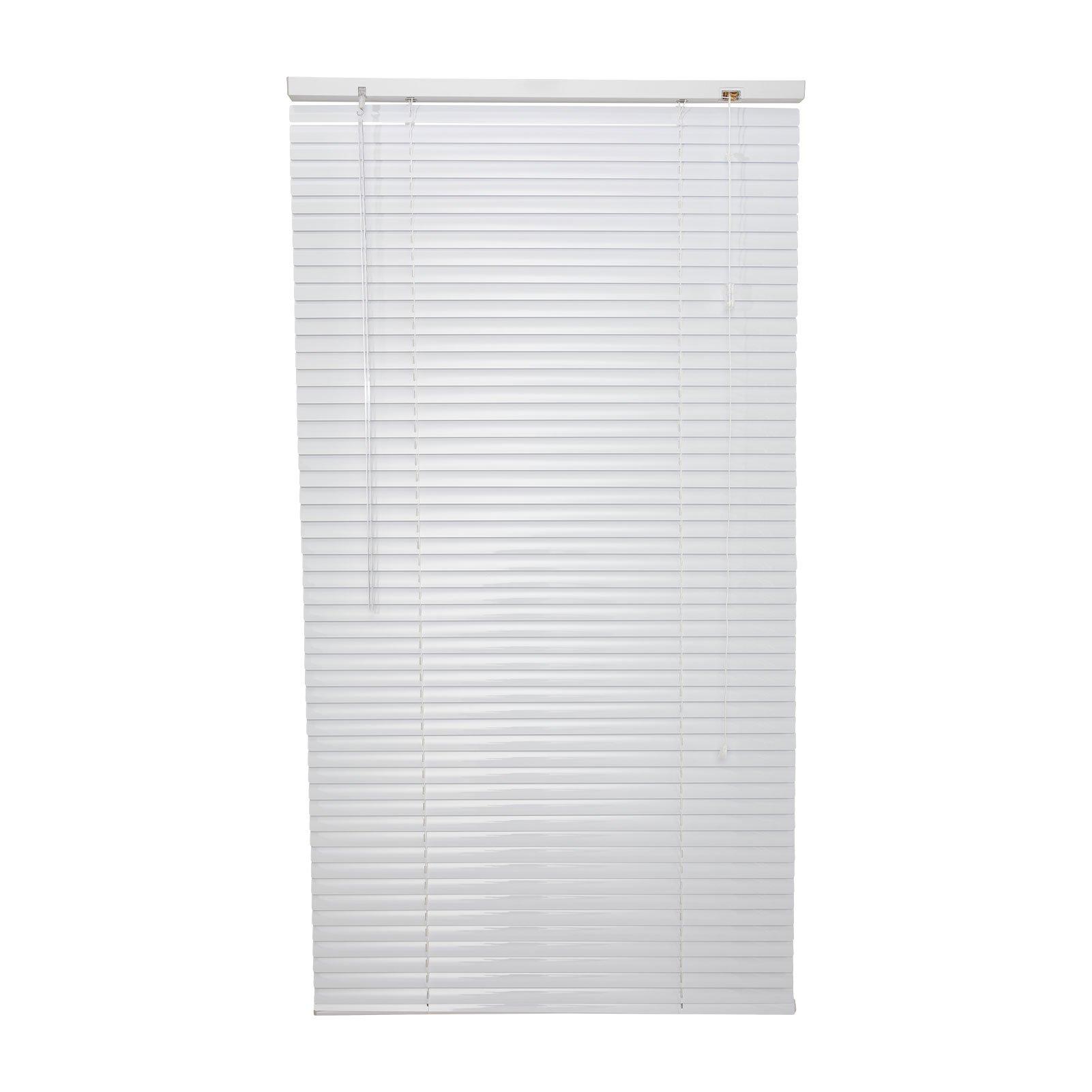 White - LIFE IDEAS - 2pcs Aluminum Venetian Blinds - 5