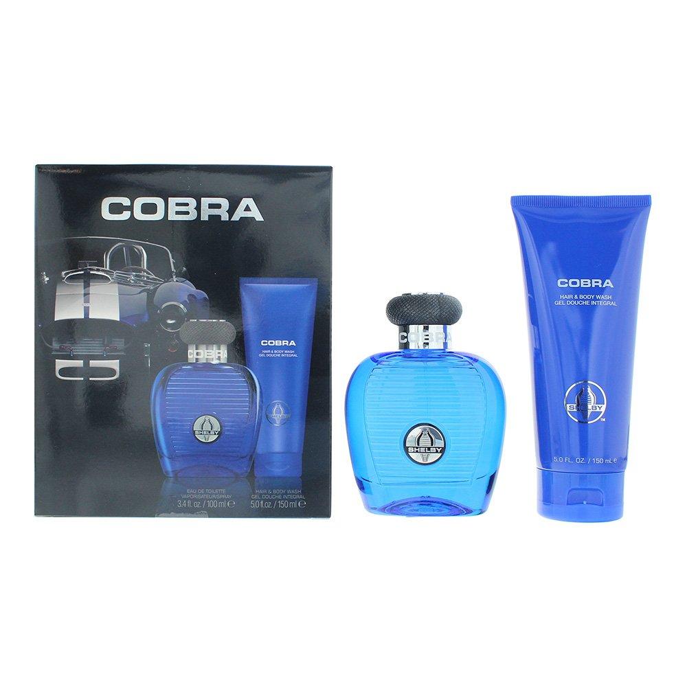 None - Carroll Shelby - Carroll Shelby Blue Cobra 2 Piece Gift Set - 1