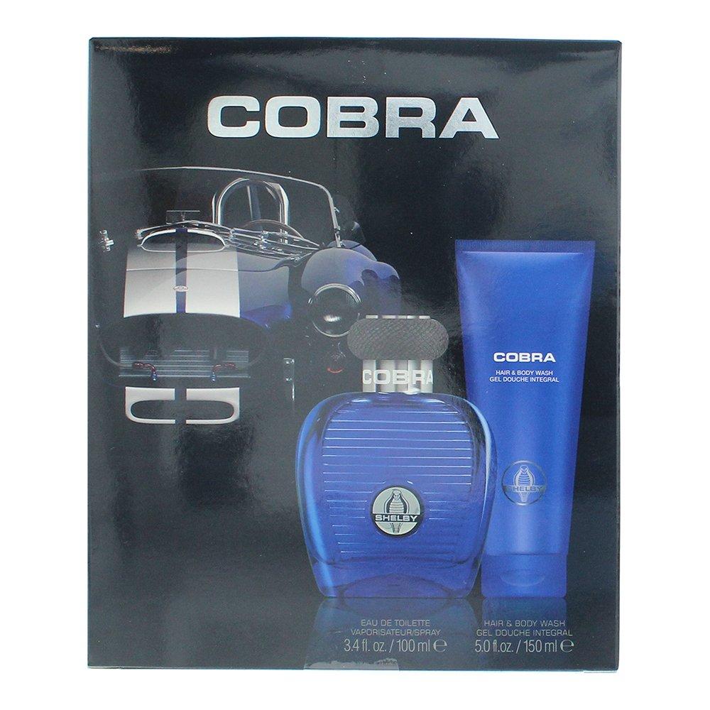 None - Carroll Shelby - Carroll Shelby Blue Cobra 2 Piece Gift Set - 3