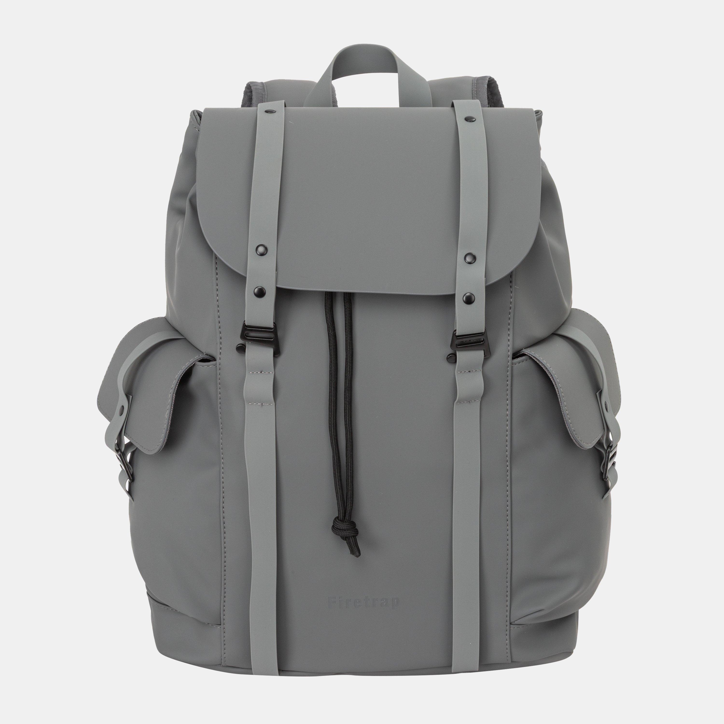 Firetrap  Matte Backpack - Dark Grey