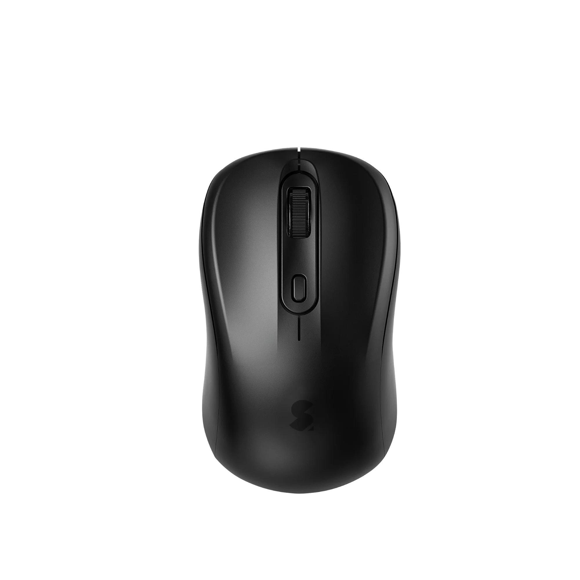 Noir - Styletech - Wireless Keyboard and Mouse - Black - 4