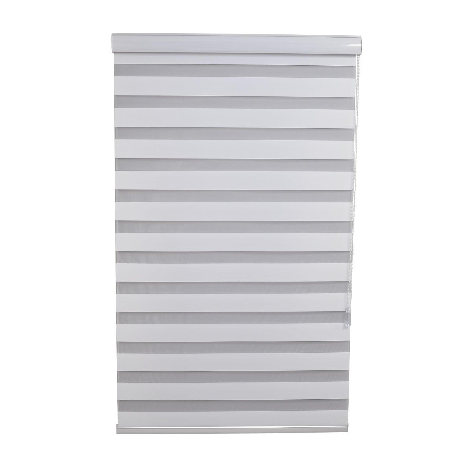 White - LIFE IDEAS - Zebra Roller Shades Blinds - 6