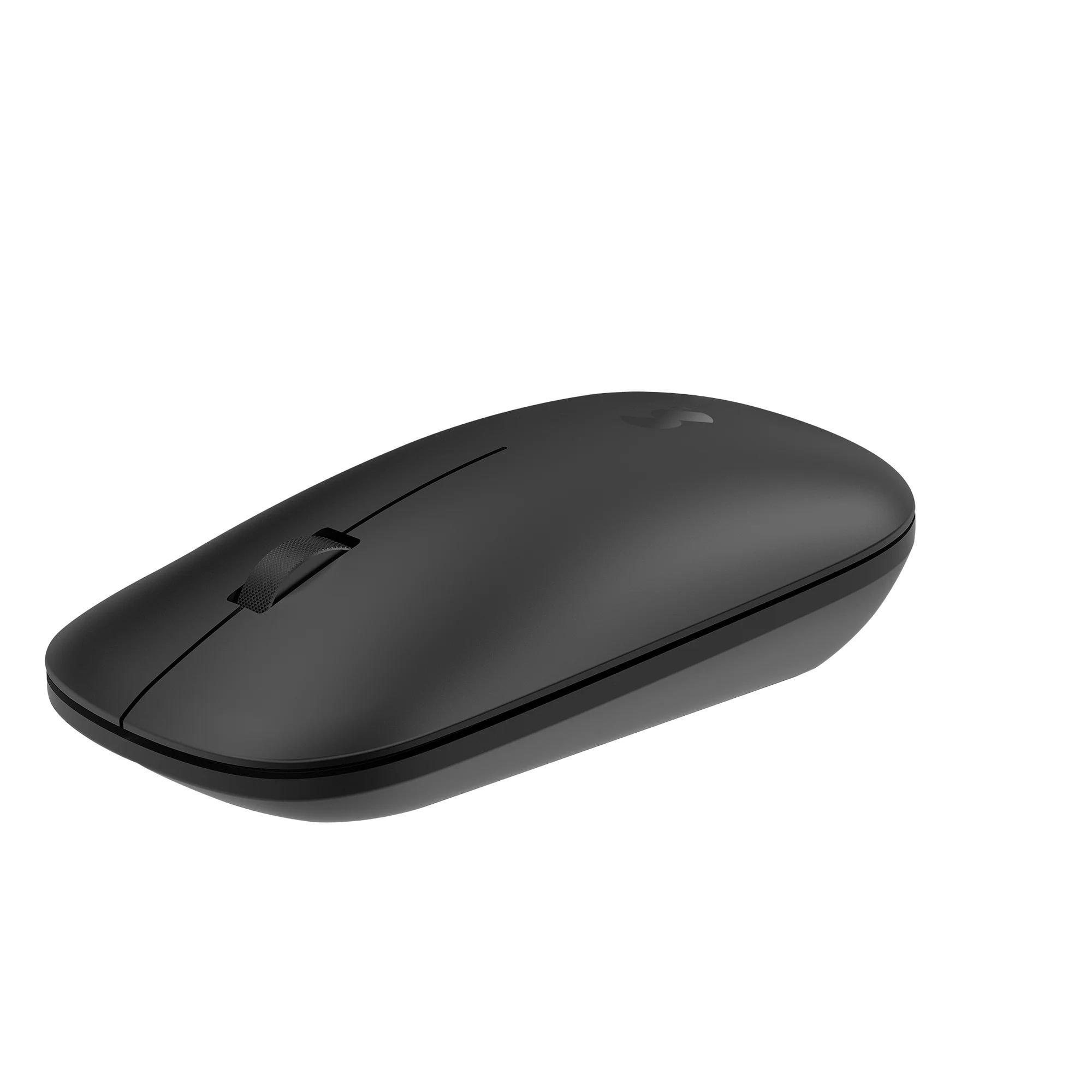 Negro - Styletech - Silent Multi-Mode Bluetooth Wireless Mouse for PC & Mac - Black - 4