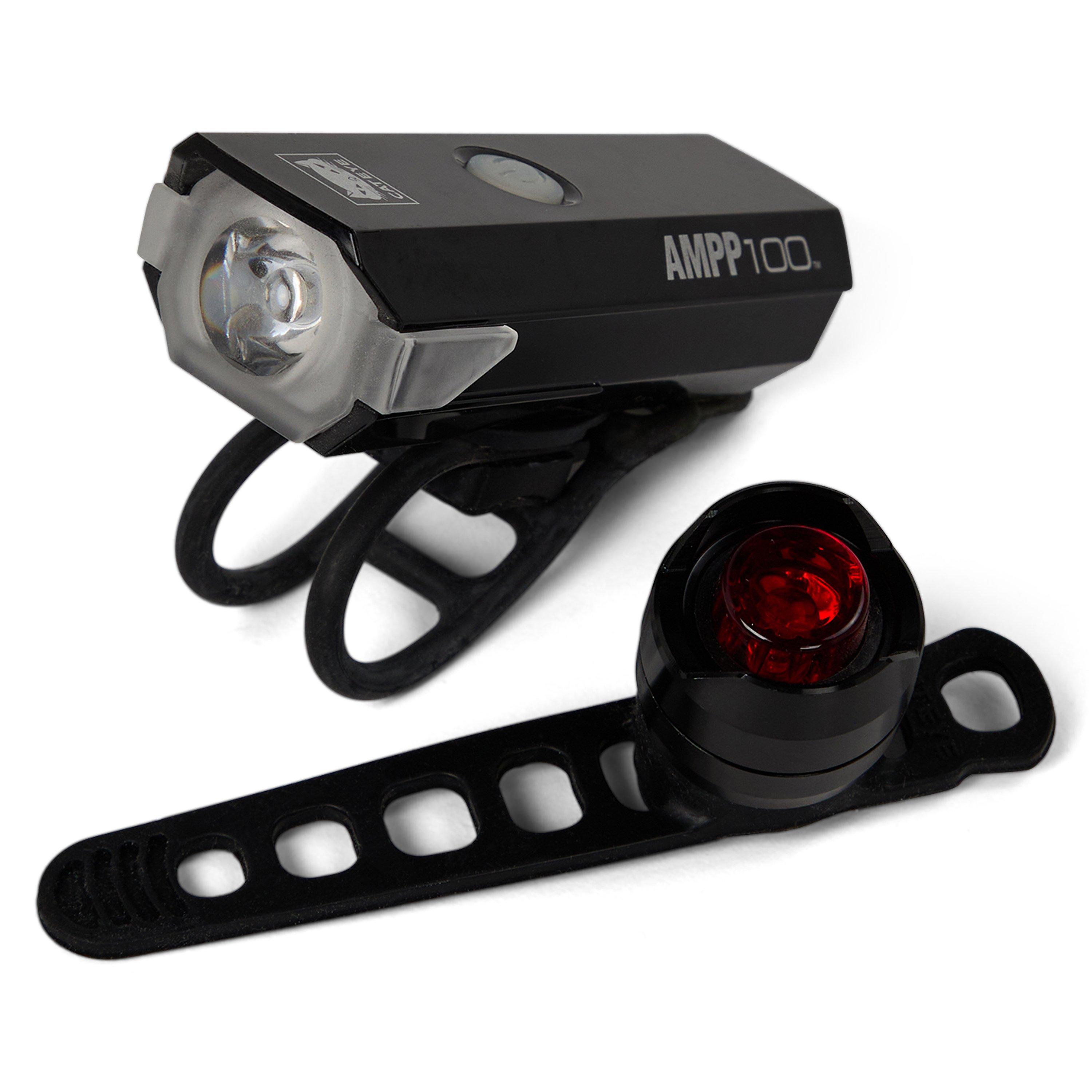 Black - Cateye - AMP100 Lighting Set - 2