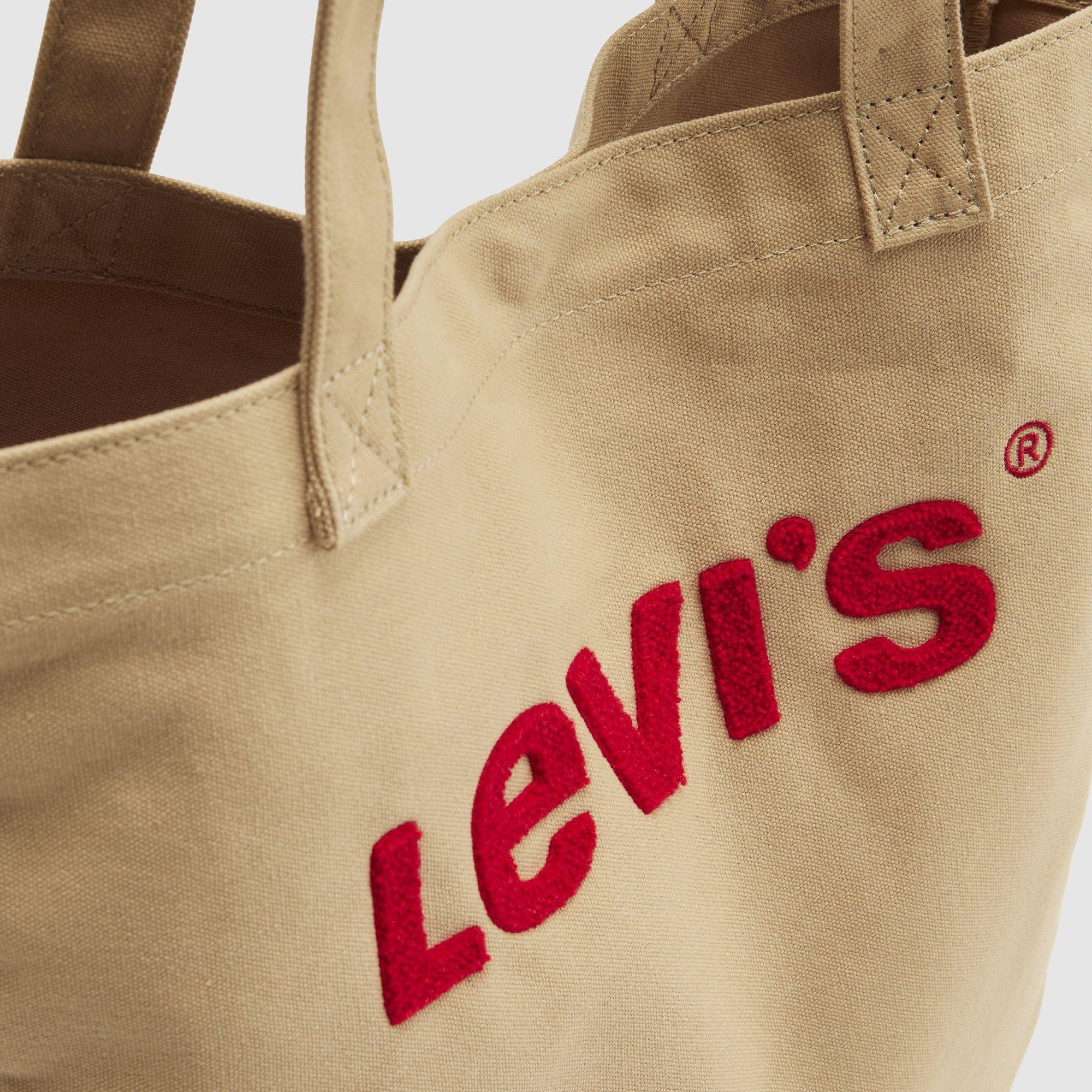 TRAVERTINE - Levis - Women's Everyday Graphic Cotton Tote Bag - 3
