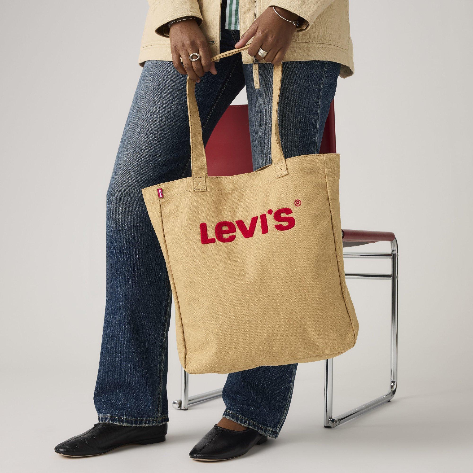 TRAVERTINE - Levis - Women's Everyday Graphic Cotton Tote Bag - 4