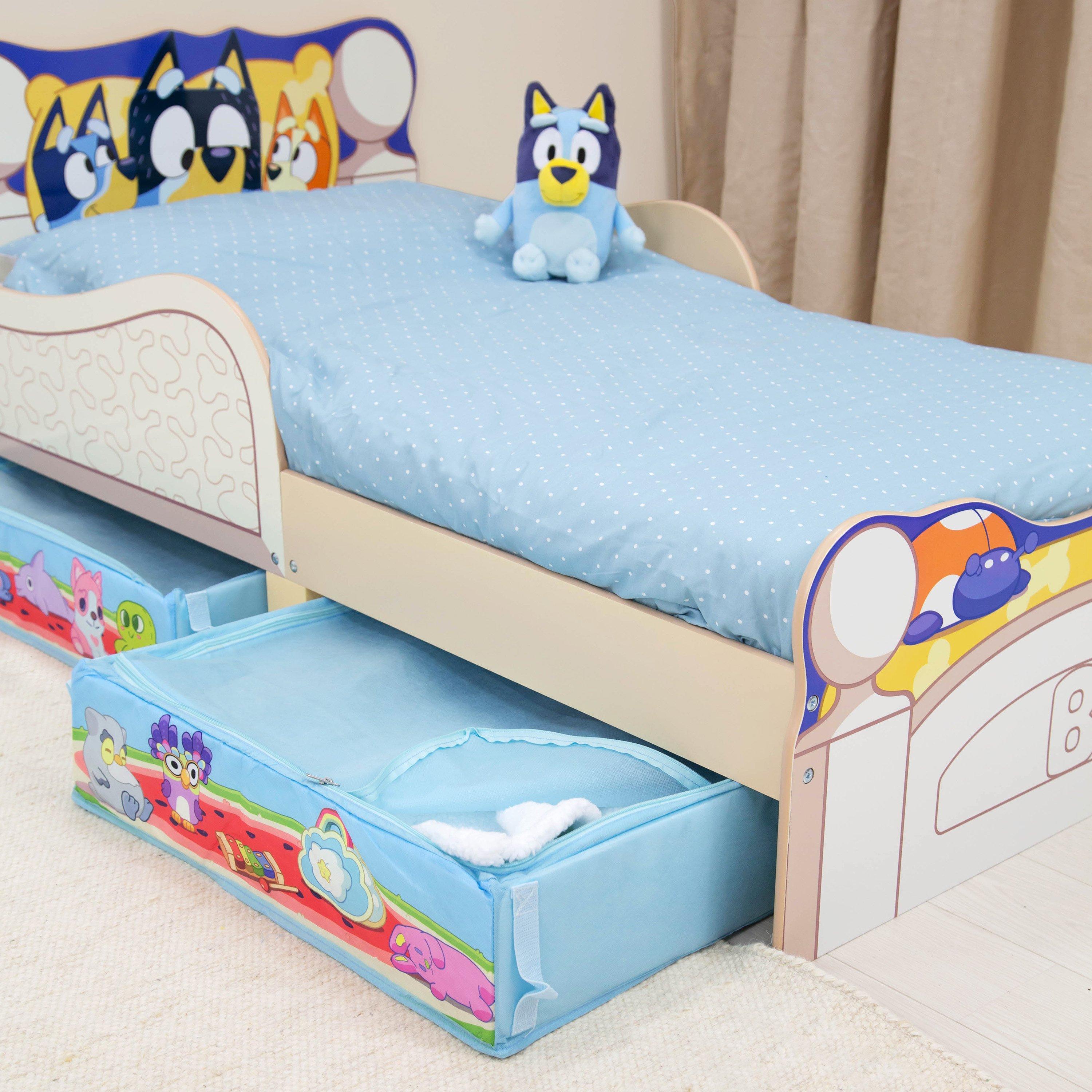 Multi - Bluey - Bedtime Toddler Bed With Storage - 3